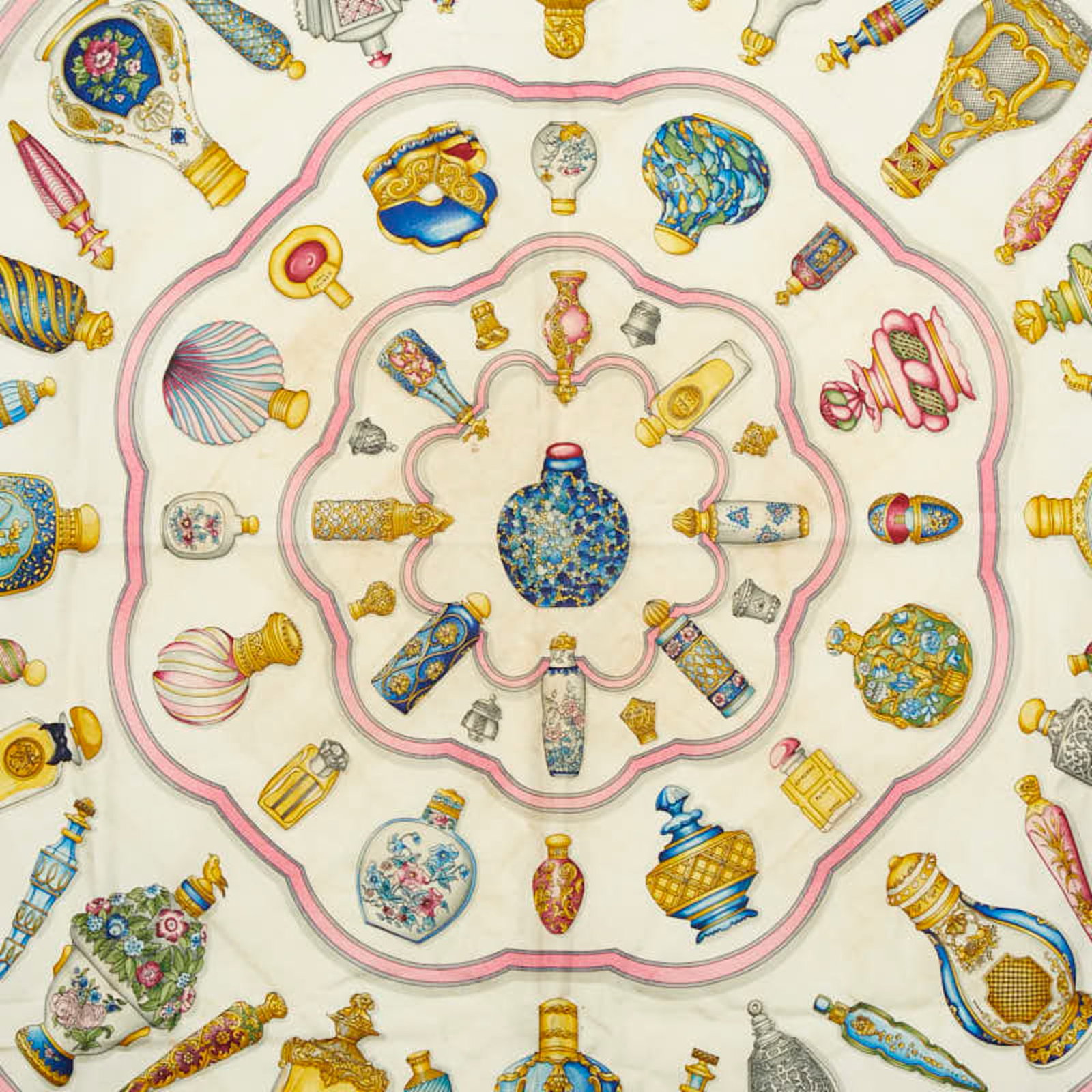 Silk Hermes Scarf - 2