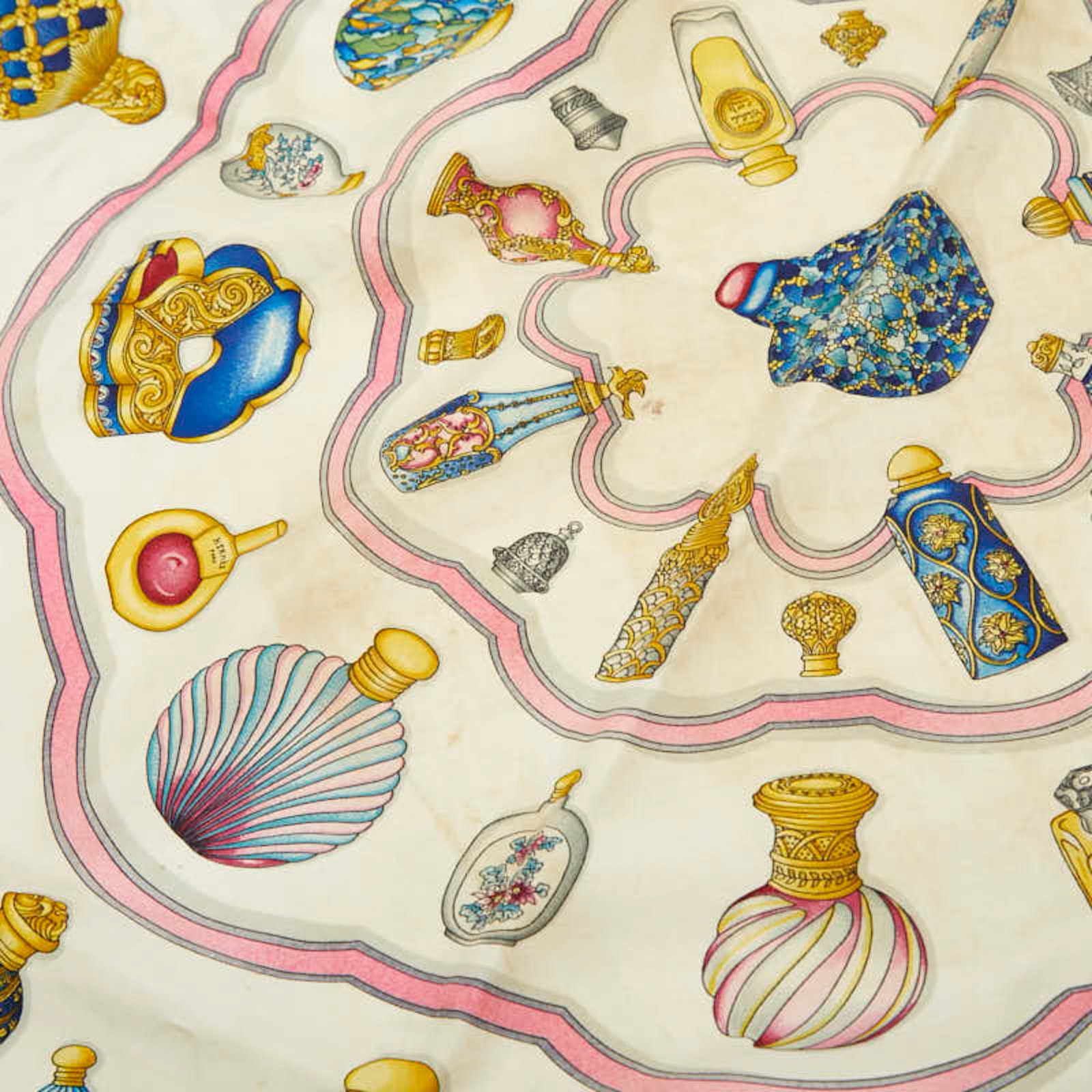 Silk Hermes Scarf - 3