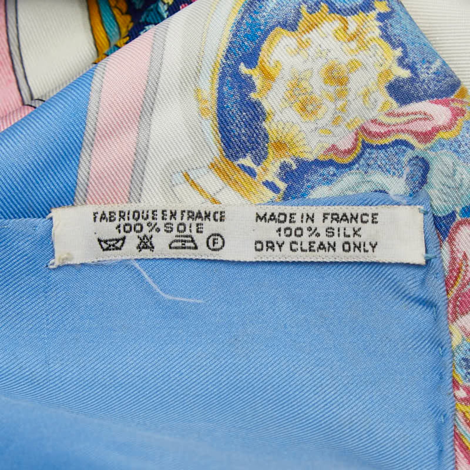 Silk Hermes Scarf - 6