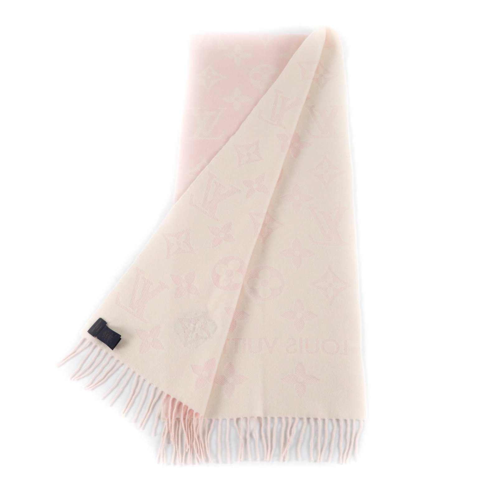 Louis Vuitton Shawl Wool Polyester Rayon - 3