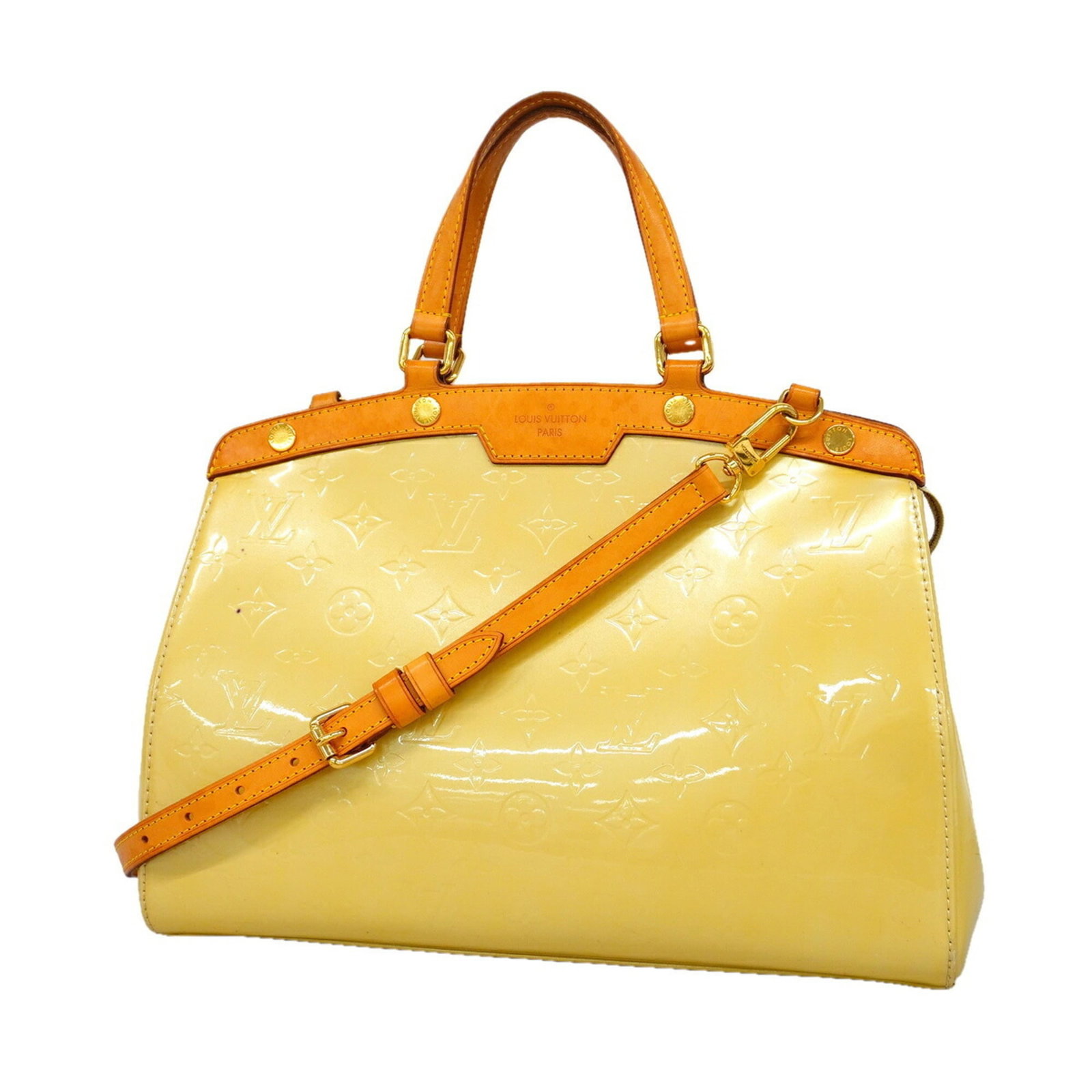 Handbag Louis Vuitton: Handbag Louis Vuitton Blanc corail Louis Vuitton handbag, measuring 25cm x 33cm x 12.5cm, features a signature that bears a notable mark. This women's handbag is made of high-quality materials and has
