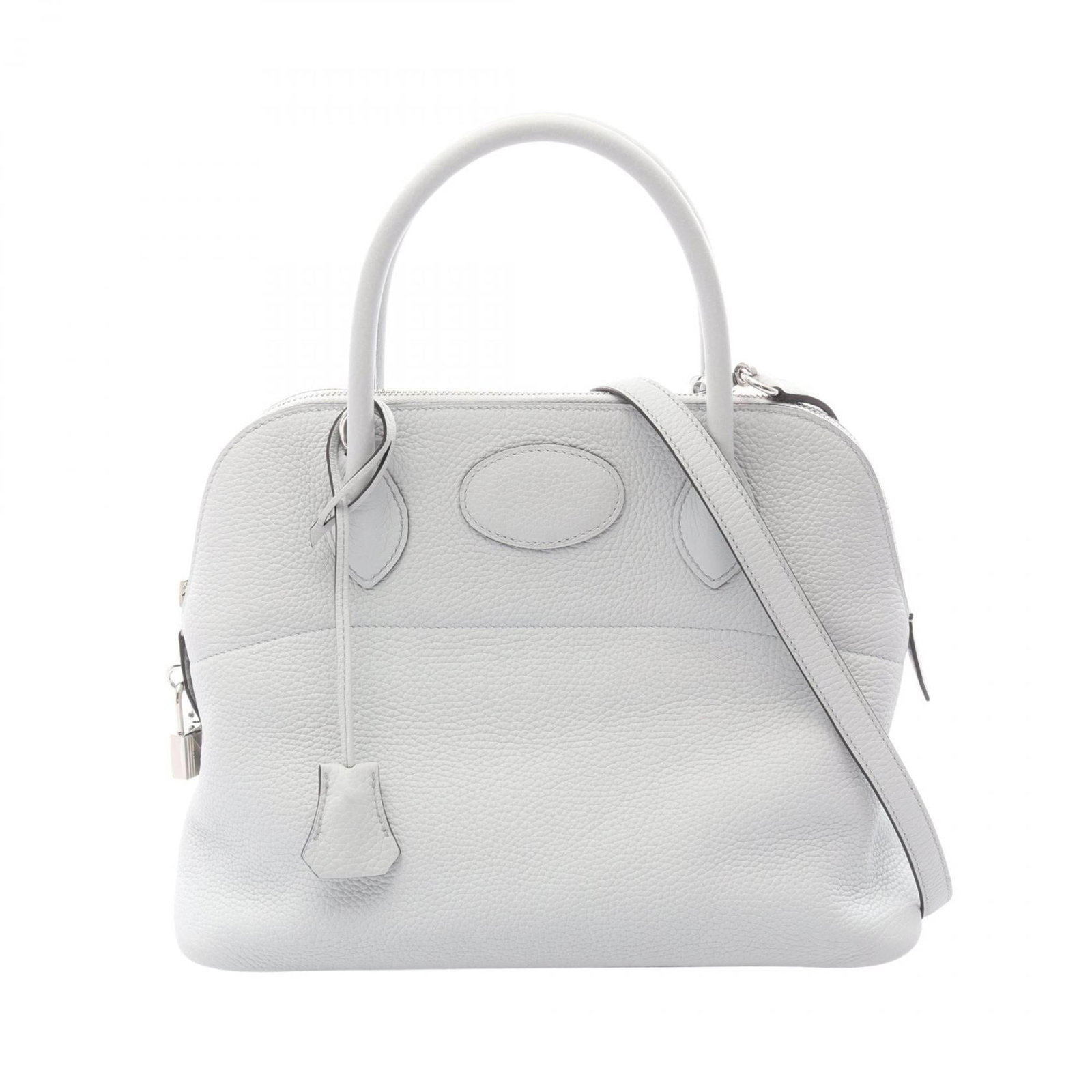 Clemence Leather Handbag Taurillon Hermes (1 of 10)
