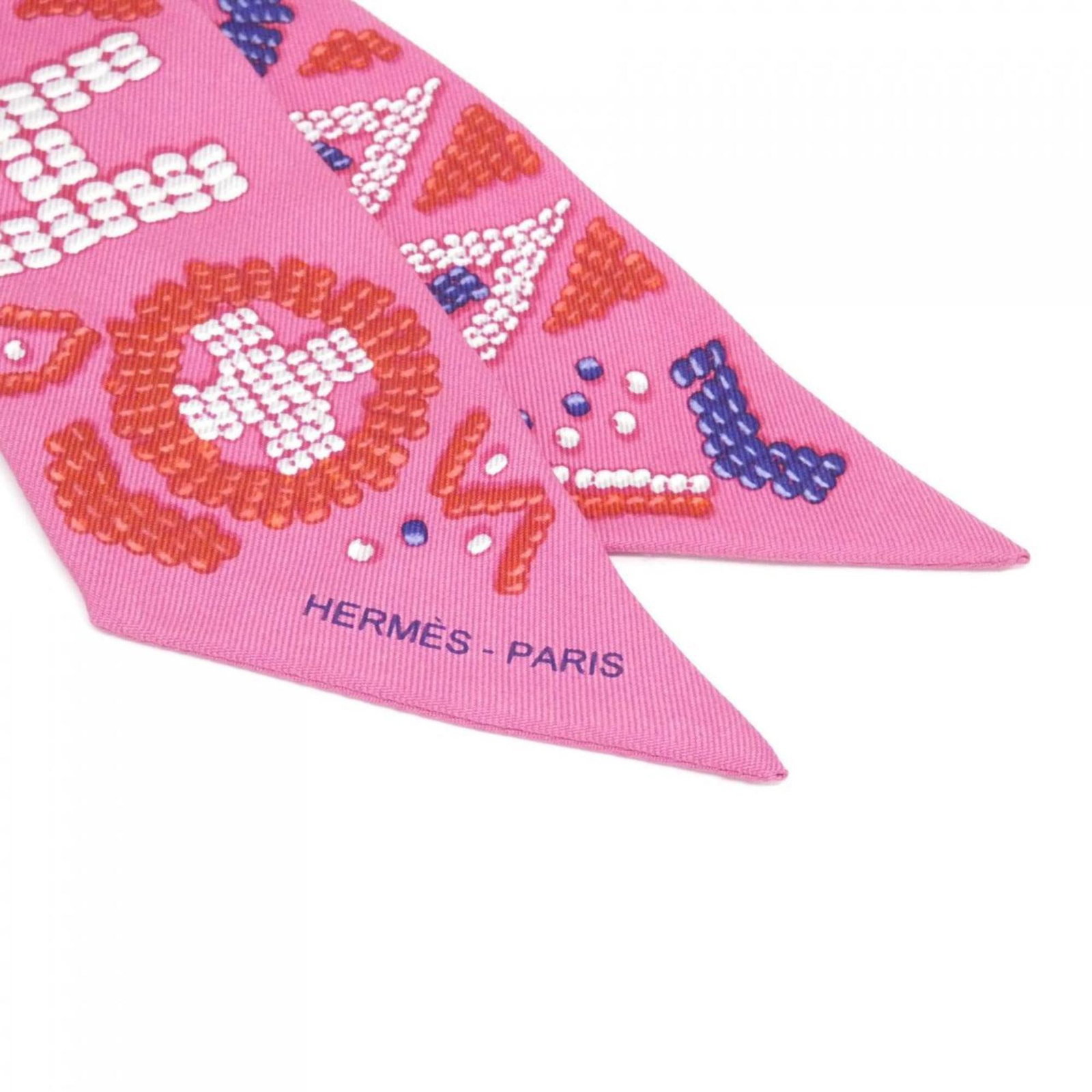 Silk Hermes Scarf - 2