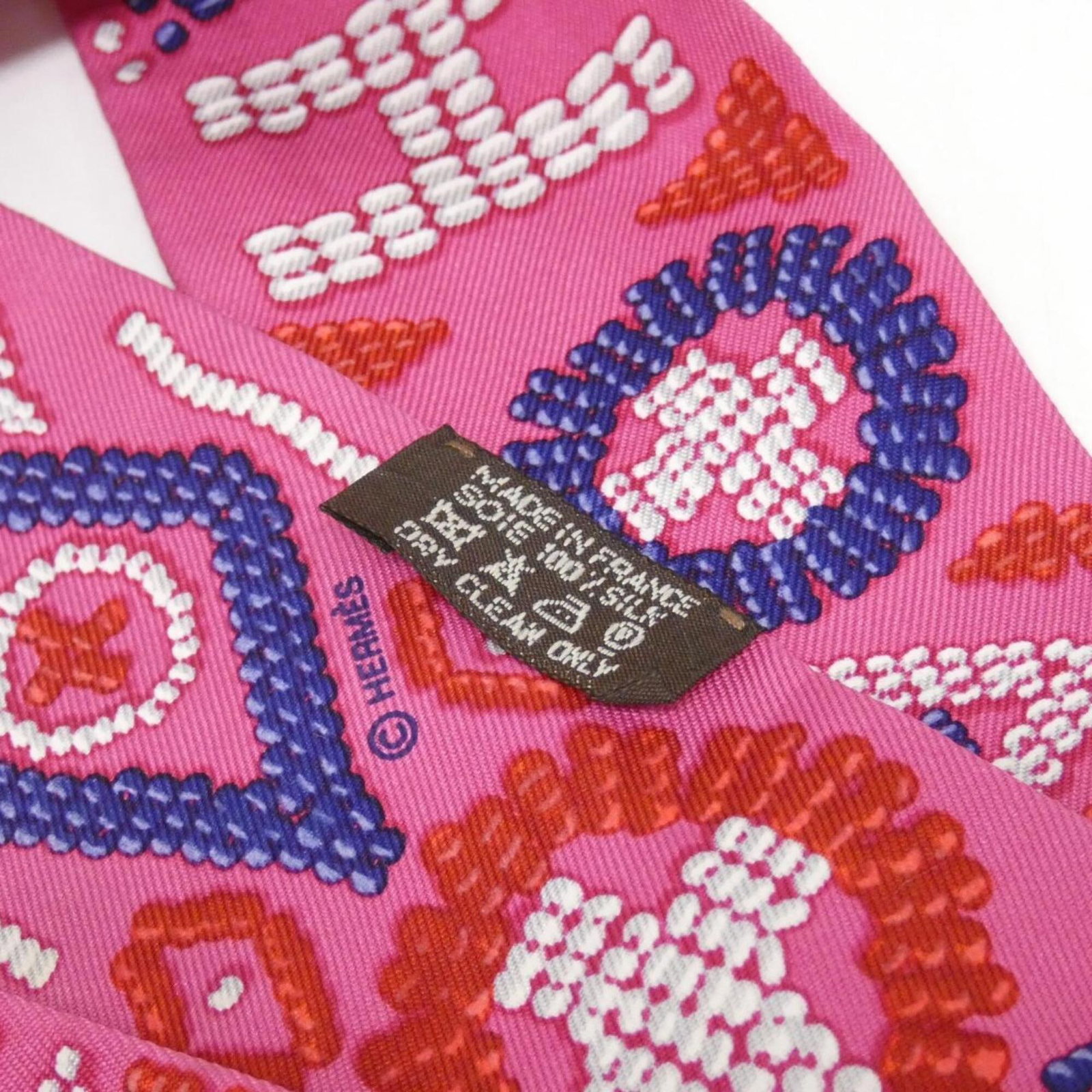 Silk Hermes Scarf - 5
