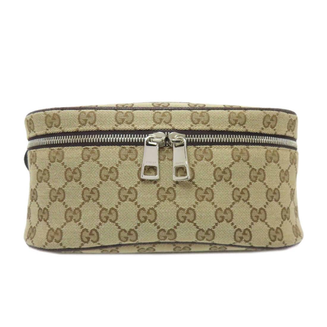 Gucci 630915 ggpattern body bag canvas: Gucci 630915 ggpattern body bag canvas Brown canvas body bag with GG pattern from GUCCI. This bag features a classic design with a signature logo. The canvas material provides a timeless and