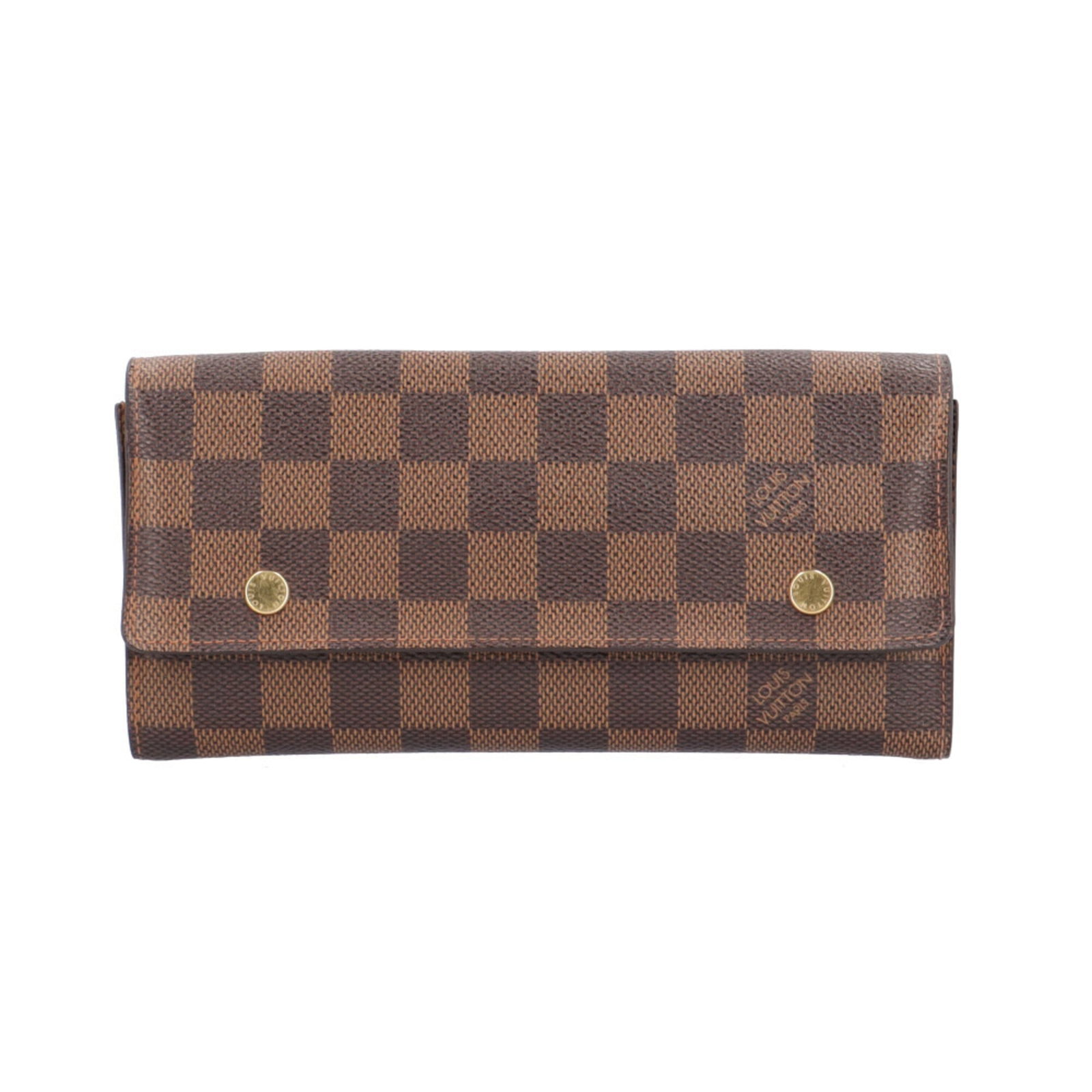 Damier Canvas Long Bi Fold Wallet Louis Vuitton: Damier Canvas Long Bi Fold Wallet Louis Vuitton Damier Canvas Long Bi Fold Wallet Louis Vuitton is a high-quality, handmade wallet made from Damier Canvas, a classic Louis Vuitton material. Measuring