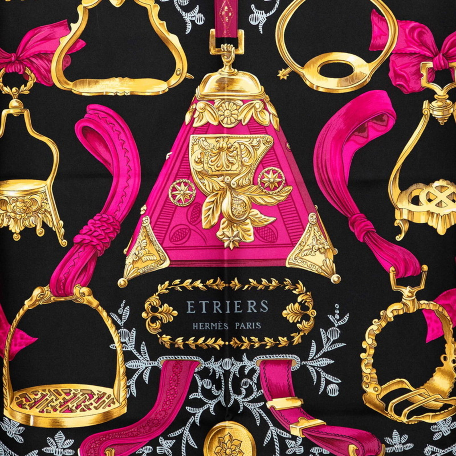 Silk Hermes Scarf - 2