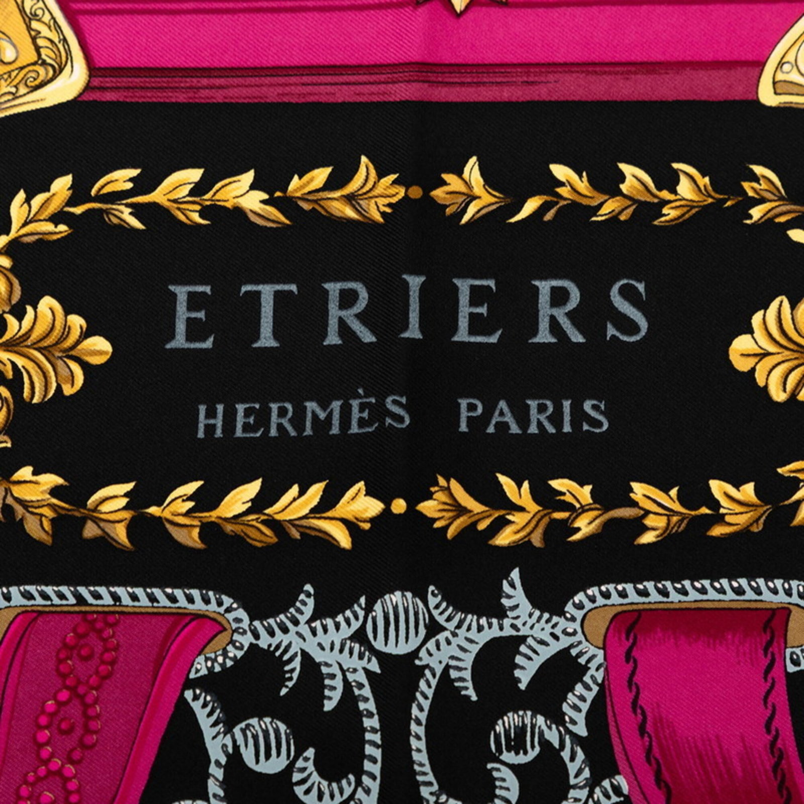 Silk Hermes Scarf - 3