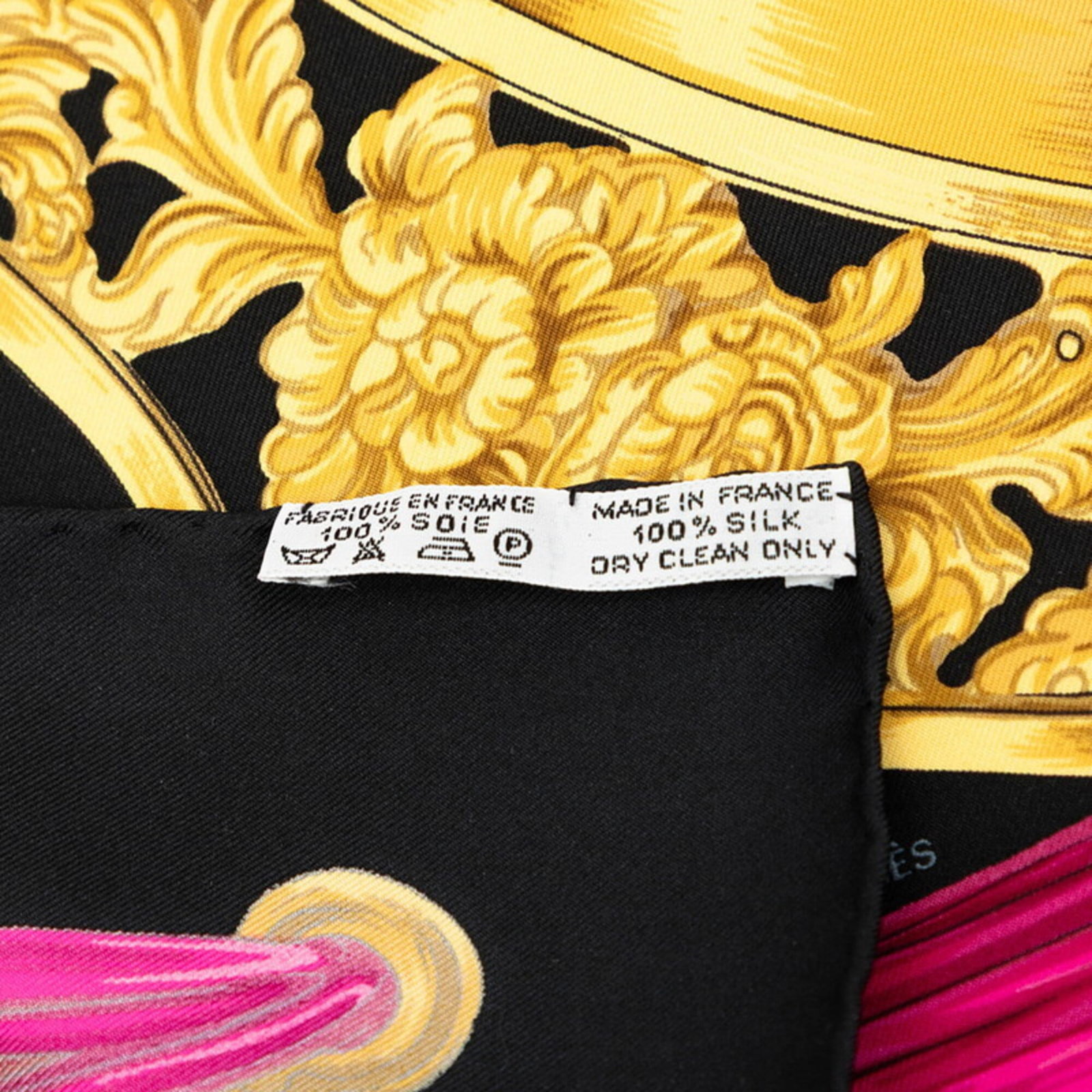 Silk Hermes Scarf - 7