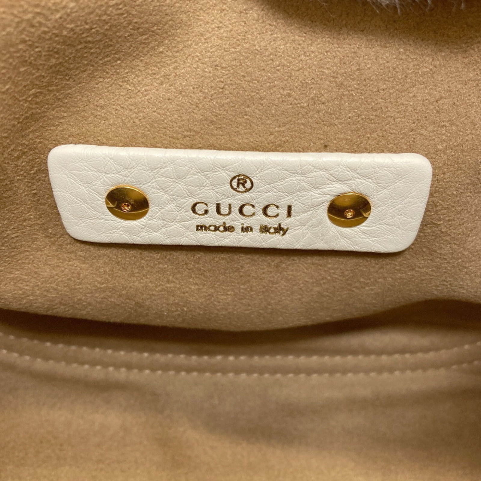 Handbag Leather Gucci - 6
