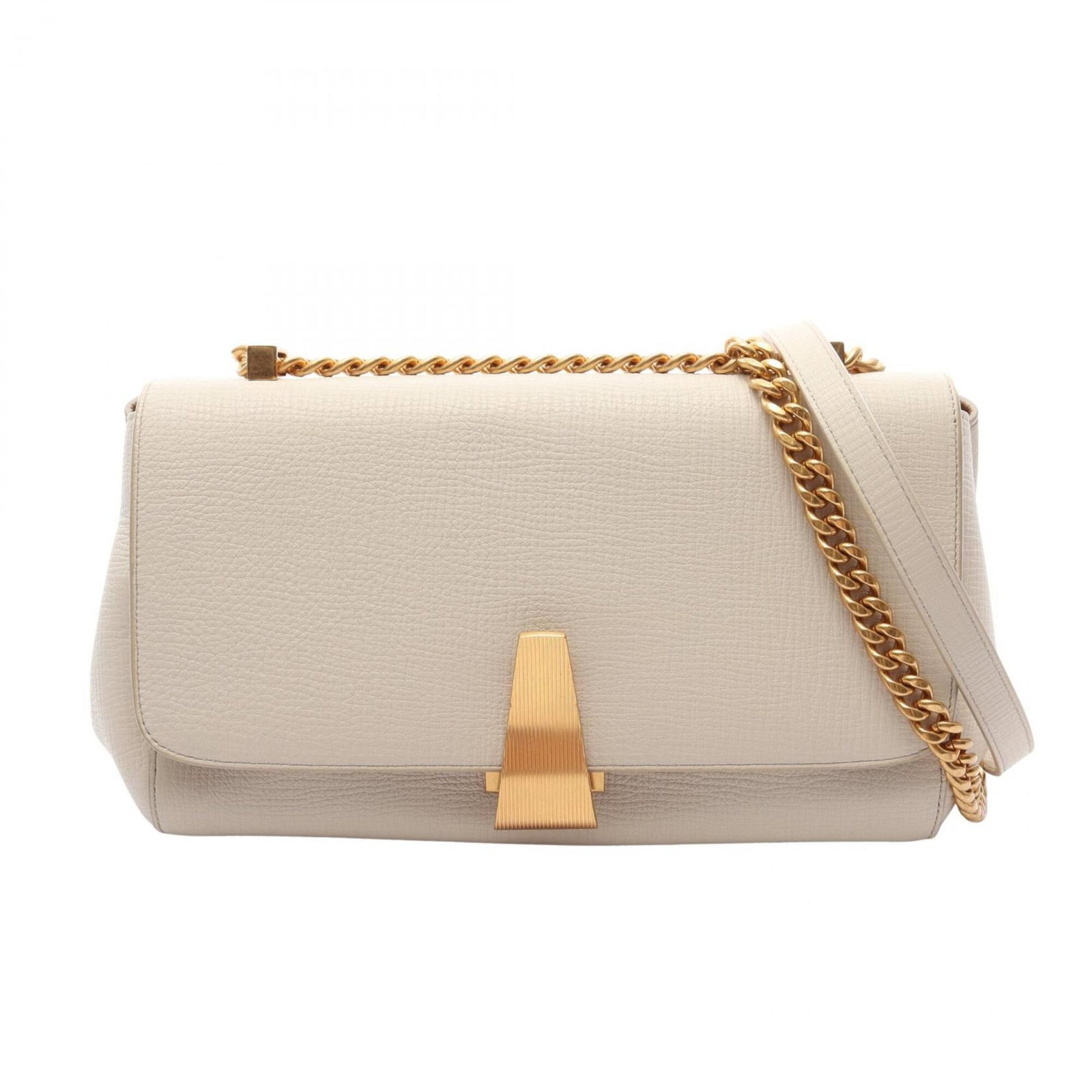 Veneta Leather Handbag Bag Shoulder: Veneta Leather Handbag Bag Shoulder White leather shoulder bag from Bottega Veneta, measuring 16cm x 27cm x 13cm. This classic design features high-quality materials and a timeless aesthetic. A