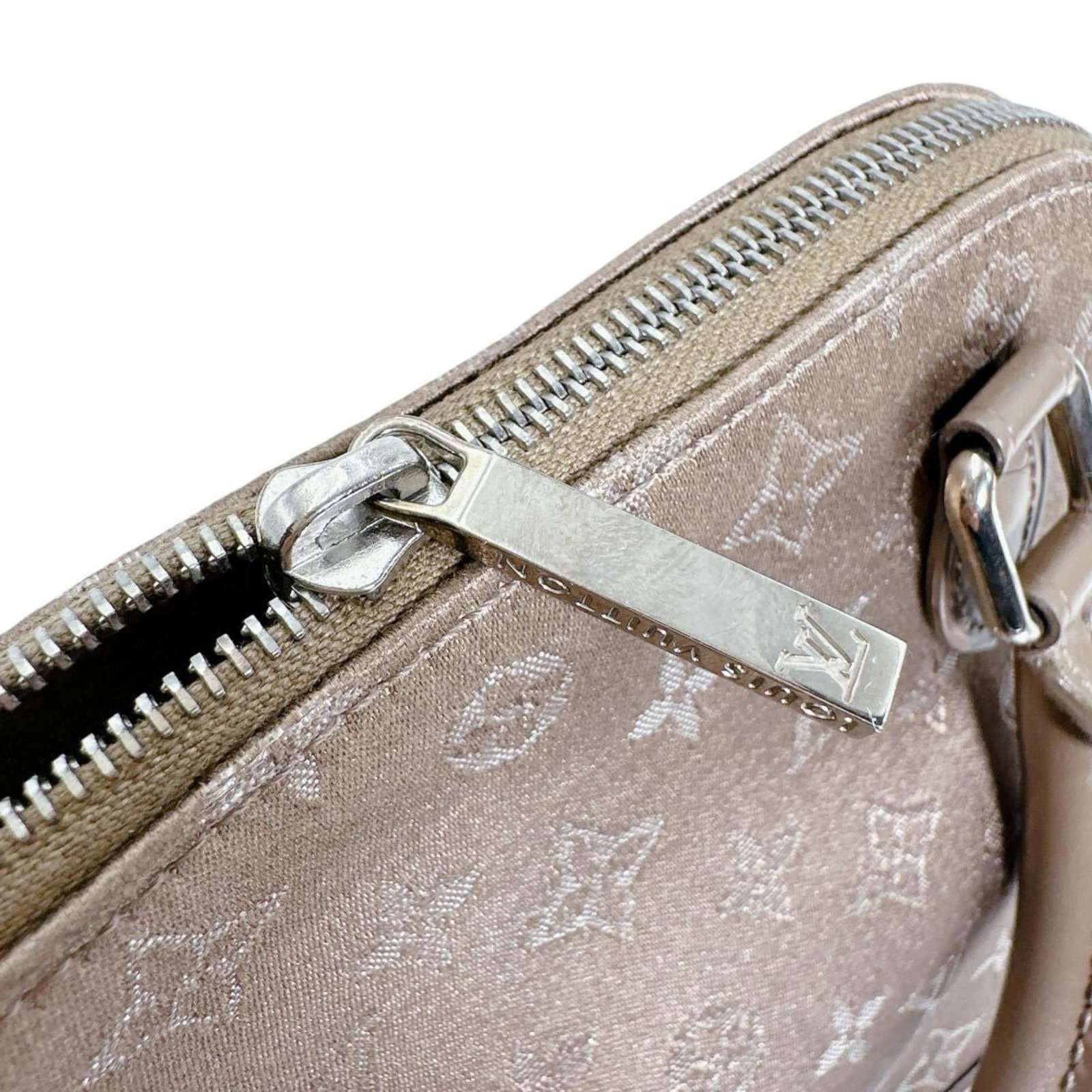 Vuitton Louis Satin Monogram Pouch - 10
