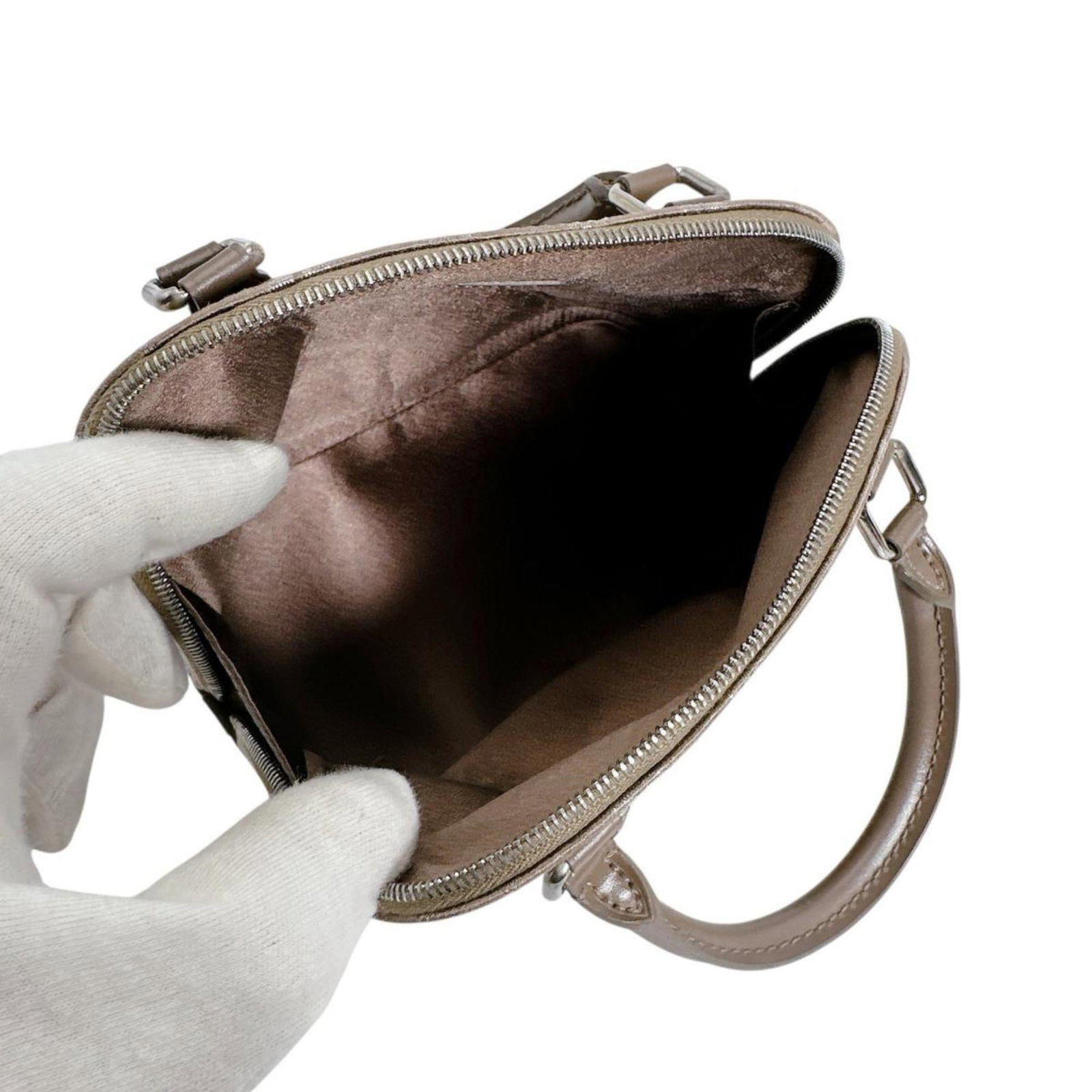 Vuitton Louis Satin Monogram Pouch - 11