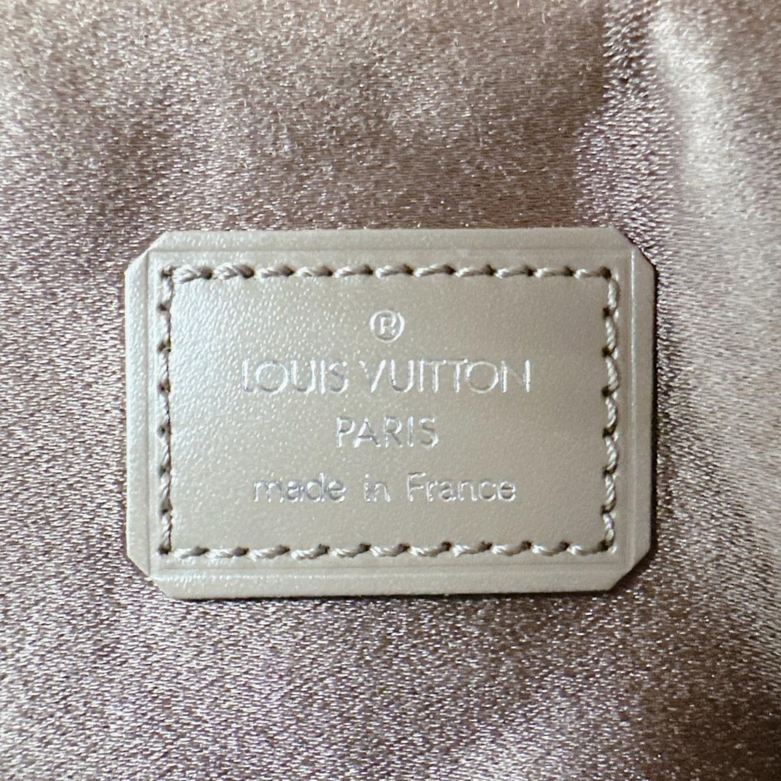 Vuitton Louis Satin Monogram Pouch - 13
