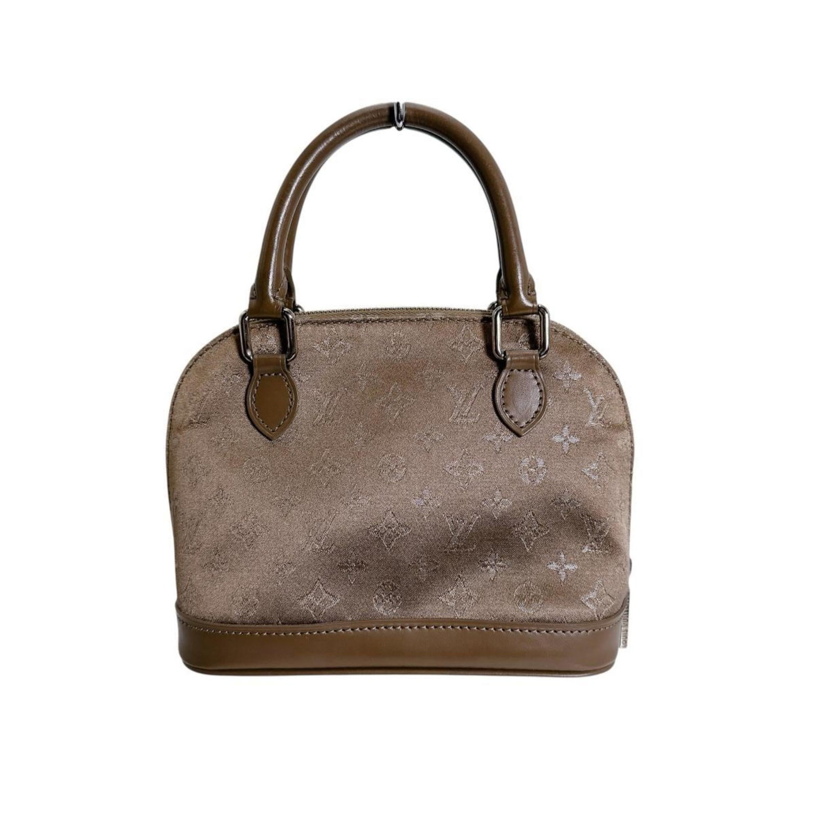 Vuitton Louis Satin Monogram Pouch - 2