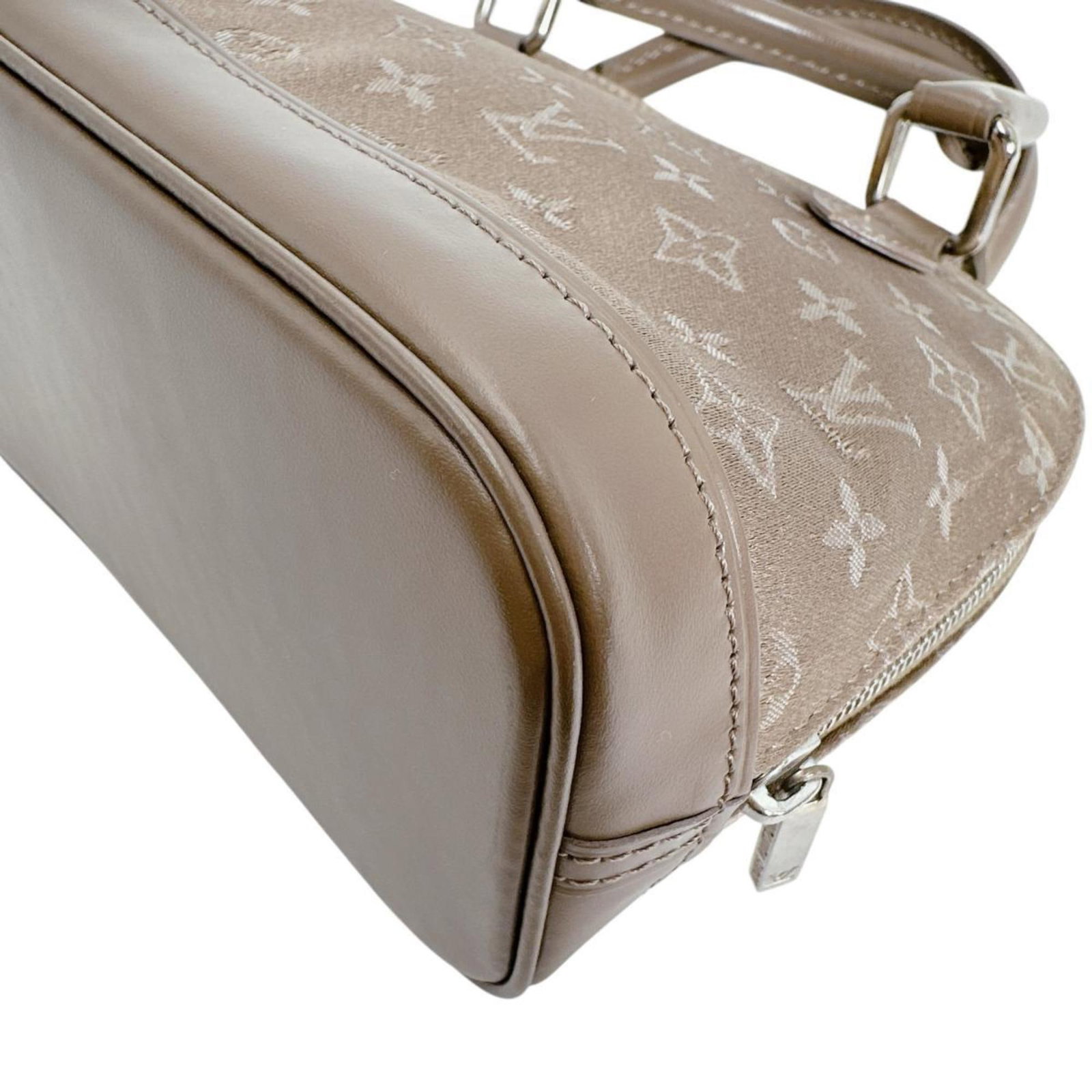 Vuitton Louis Satin Monogram Pouch - 7
