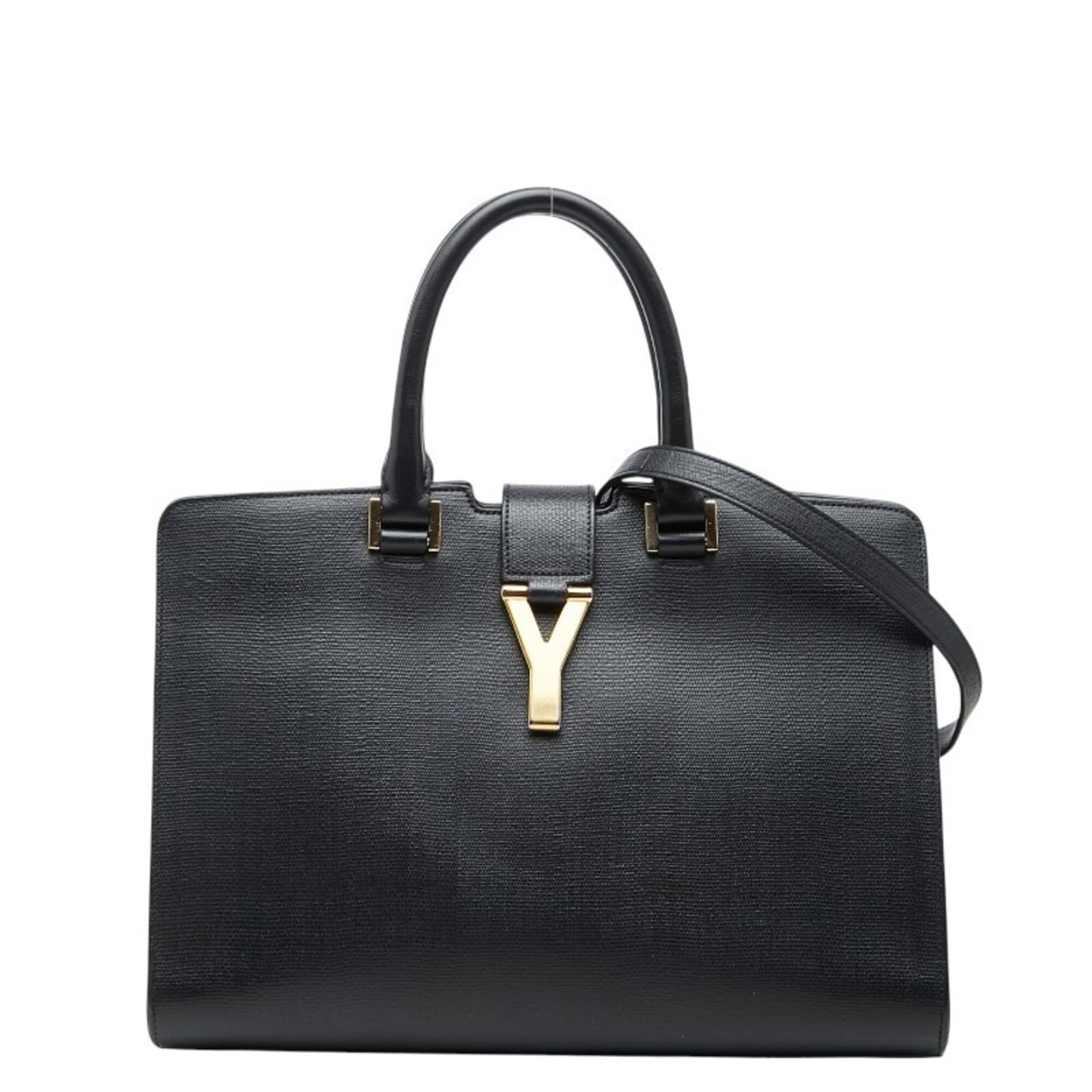 Saint Laurent Handbag Shoulder Bag Leather: Saint Laurent Handbag Shoulder Bag Leather This sleek Saint Laurent shoulder bag is crafted from high-quality leather, featuring a timeless black color that exudes sophistication. Measuring 21cm x