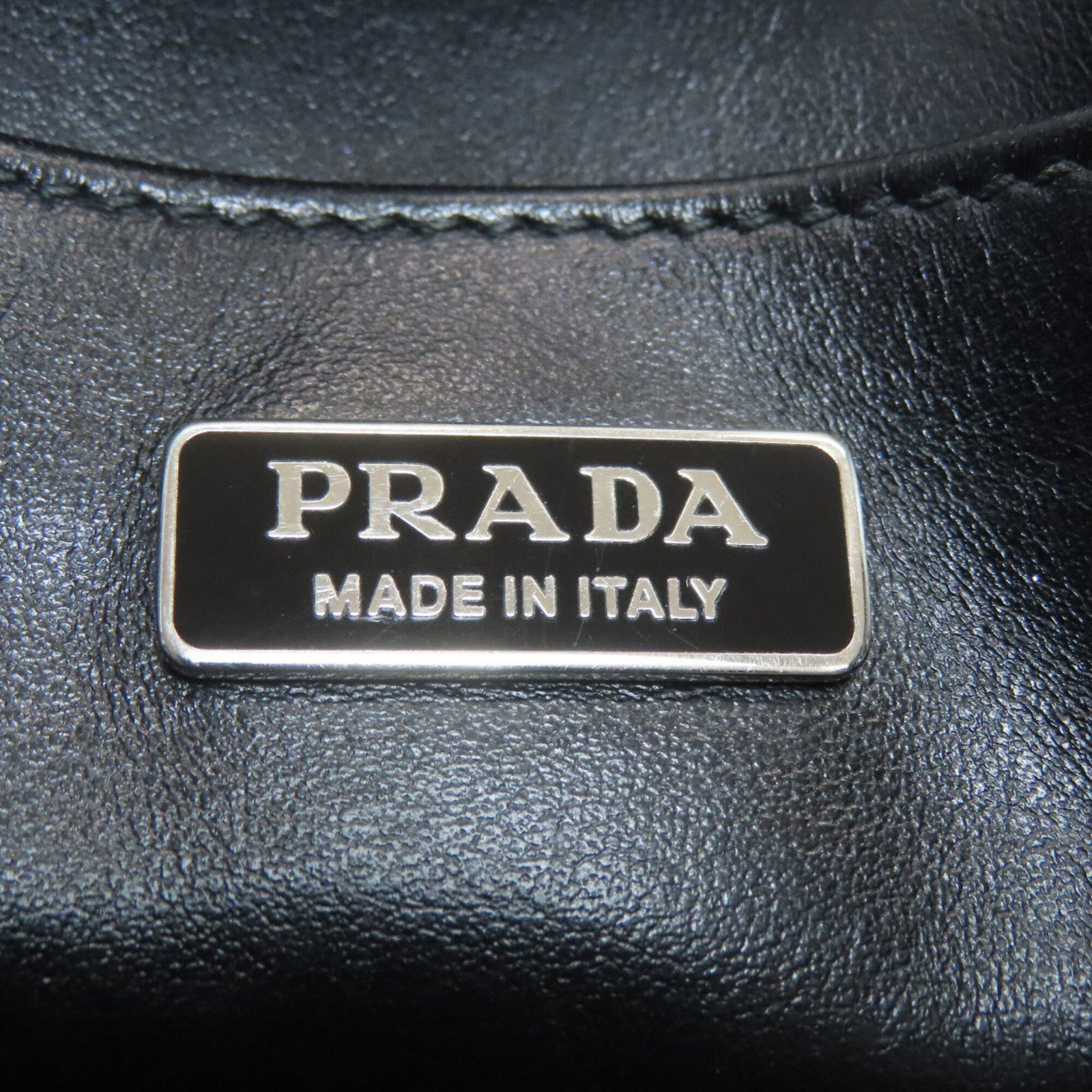 Handbag Leather Prada - 6