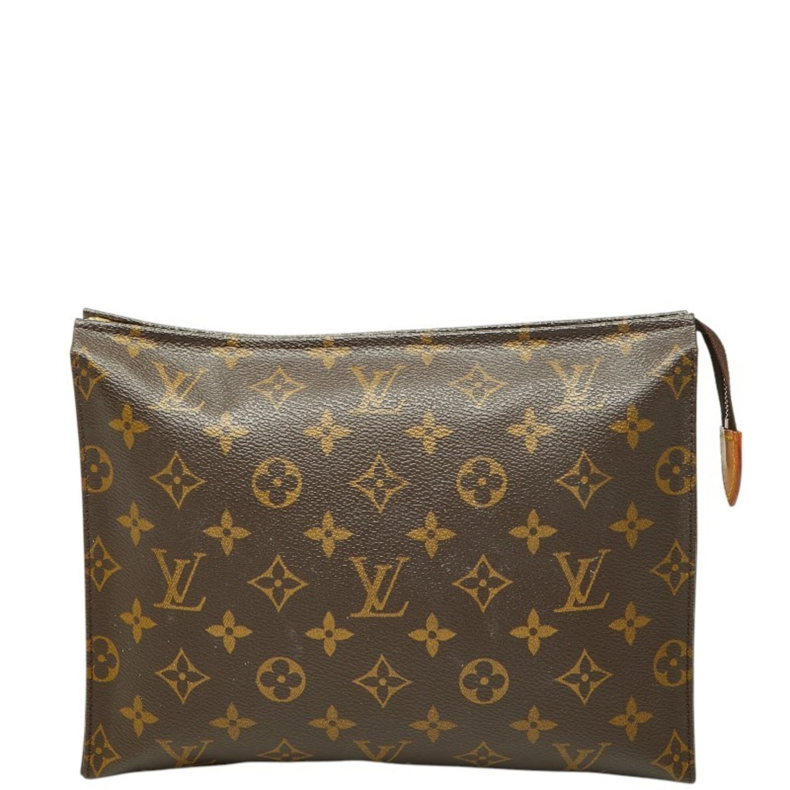 Louis Vuitton Clutch Bag Handbag Pouch Pvc Leather: Louis Vuitton Clutch Bag Handbag Pouch Pvc Leather Brown Louis Vuitton Clutch Bag Pouch Made from PVC and Leather. 19.5cm x 25cm x 5.5cm in Size. Item Specifics: Brand: Louis Vuitton MPN: M47542