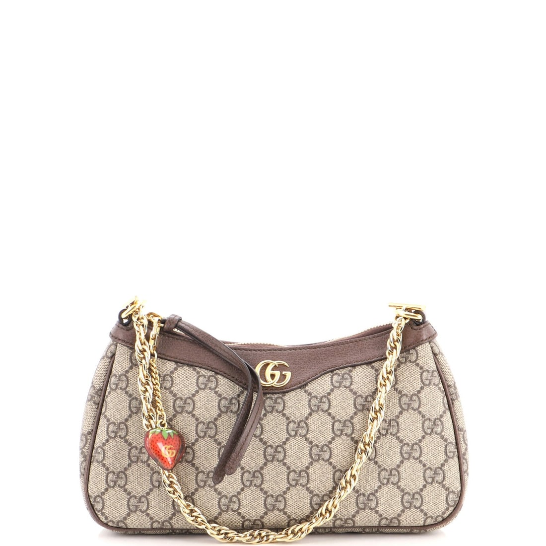 Ophidia Charm Bag Canvas Coated Small Gucci GG: Ophidia Charm Bag Canvas Coated Small Gucci GG Small Gucci GG Coated Canvas Cross Body Bag Ophidia Charm Bag in Brown. This excellent condition bag features a canvas coated exterior with a neutral