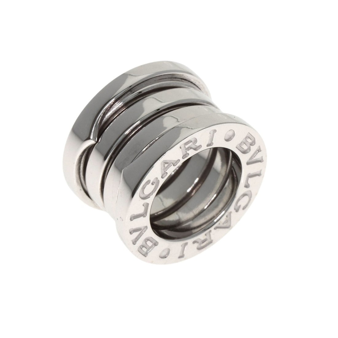 Bvlgari B.Zero1 Pendant Top K18 White Gold: Bvlgari B.Zero1 Pendant Top K18 White Gold K18 White Gold pendant top from BVLGARI, featuring a silver metal exterior with a signature. Made from high-purity K18 gold, this piece showcases the brand's