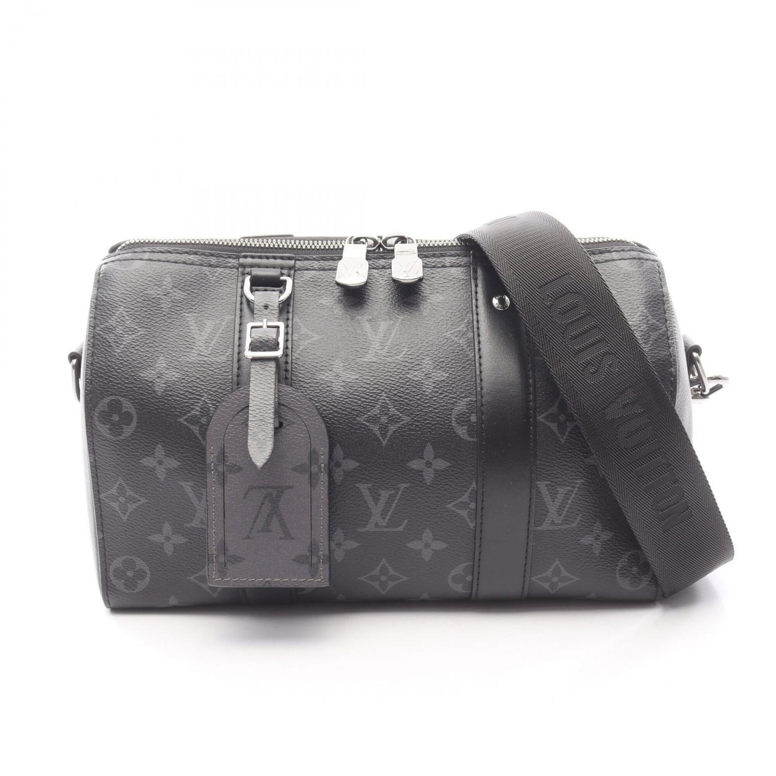Louis Vuitton Handbag Shoulder Bag Monogram Eclipse: Louis Vuitton Handbag Shoulder Bag Monogram Eclipse Monogram Eclipse pattern adds a touch of sophistication to this sleek Louis Vuitton shoulder bag, featuring a classic design with a modern twist. Th