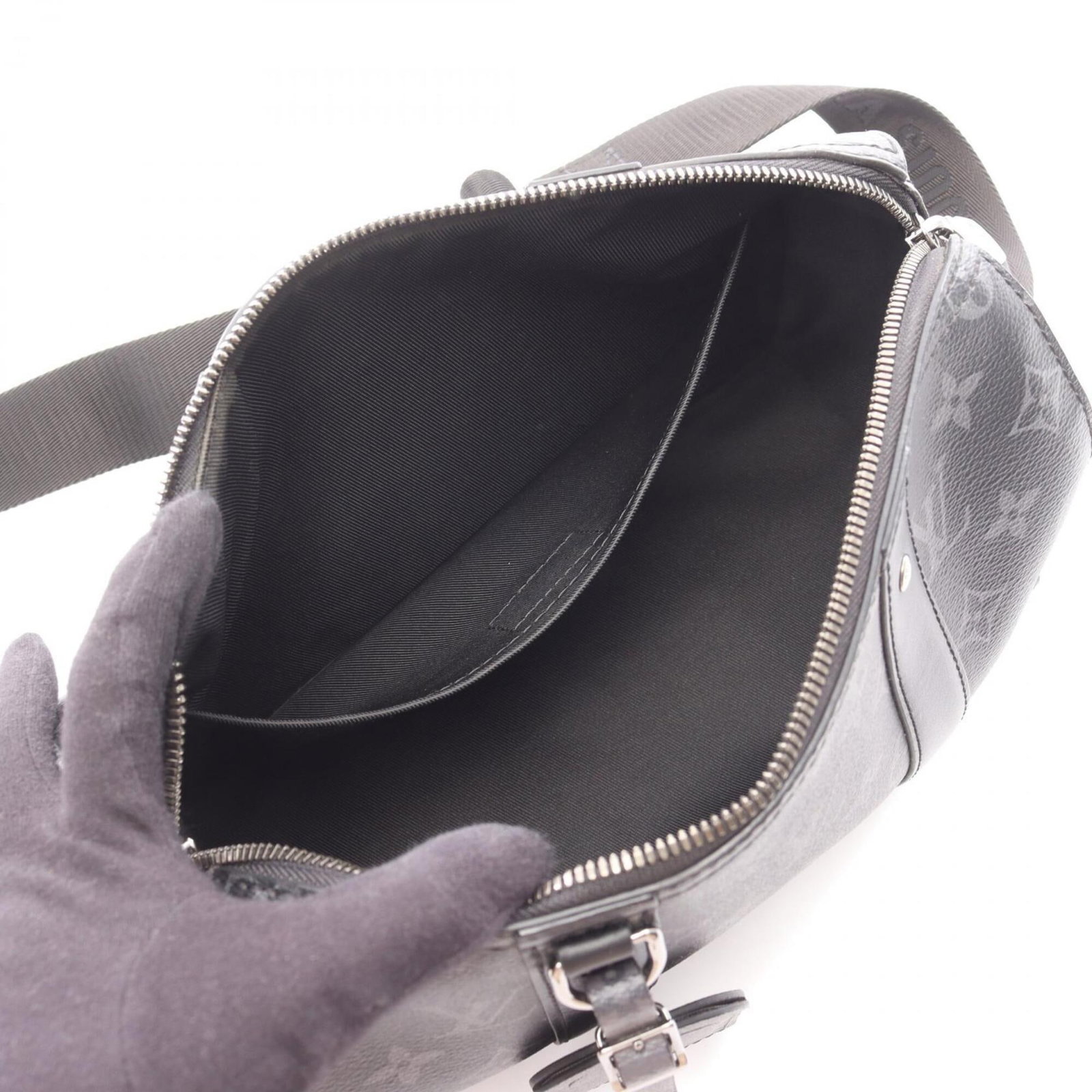 Louis Vuitton Handbag Shoulder Bag Monogram Eclipse - 3