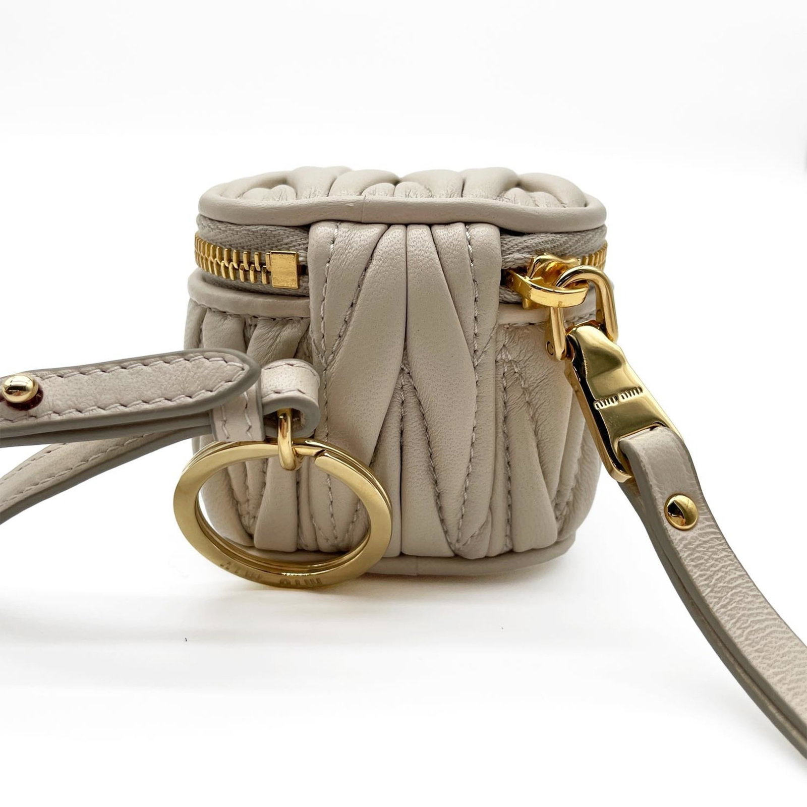 Miu leather keyring - 8