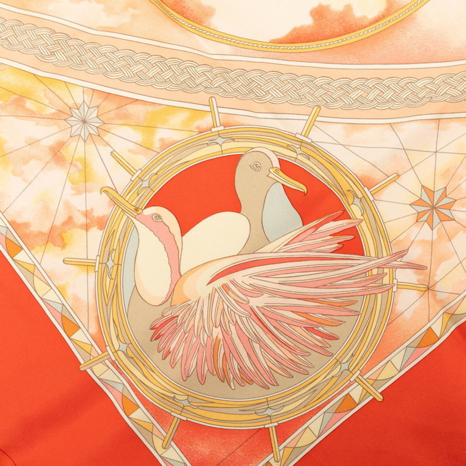 Silk Hermes Scarf - 3