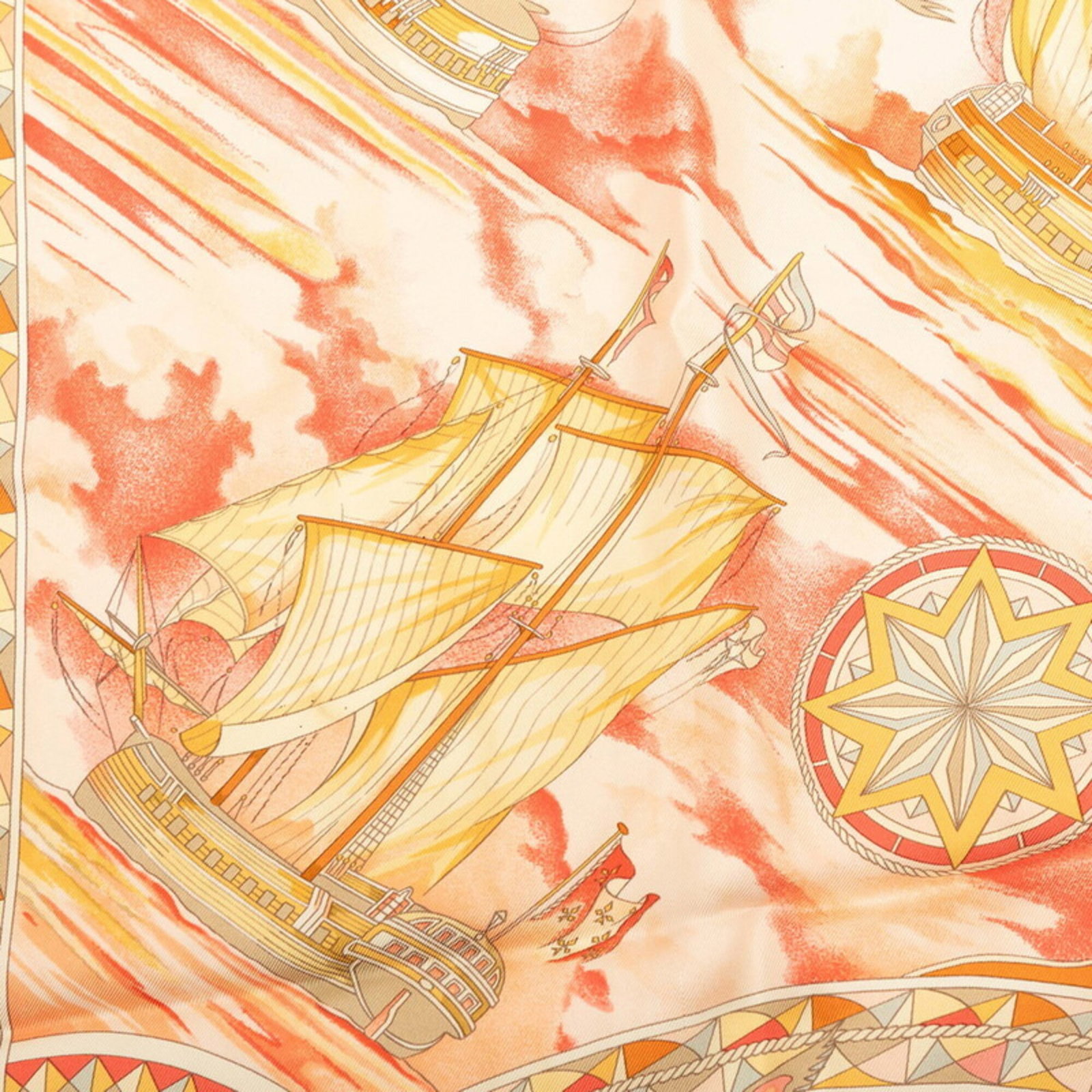 Silk Hermes Scarf - 5