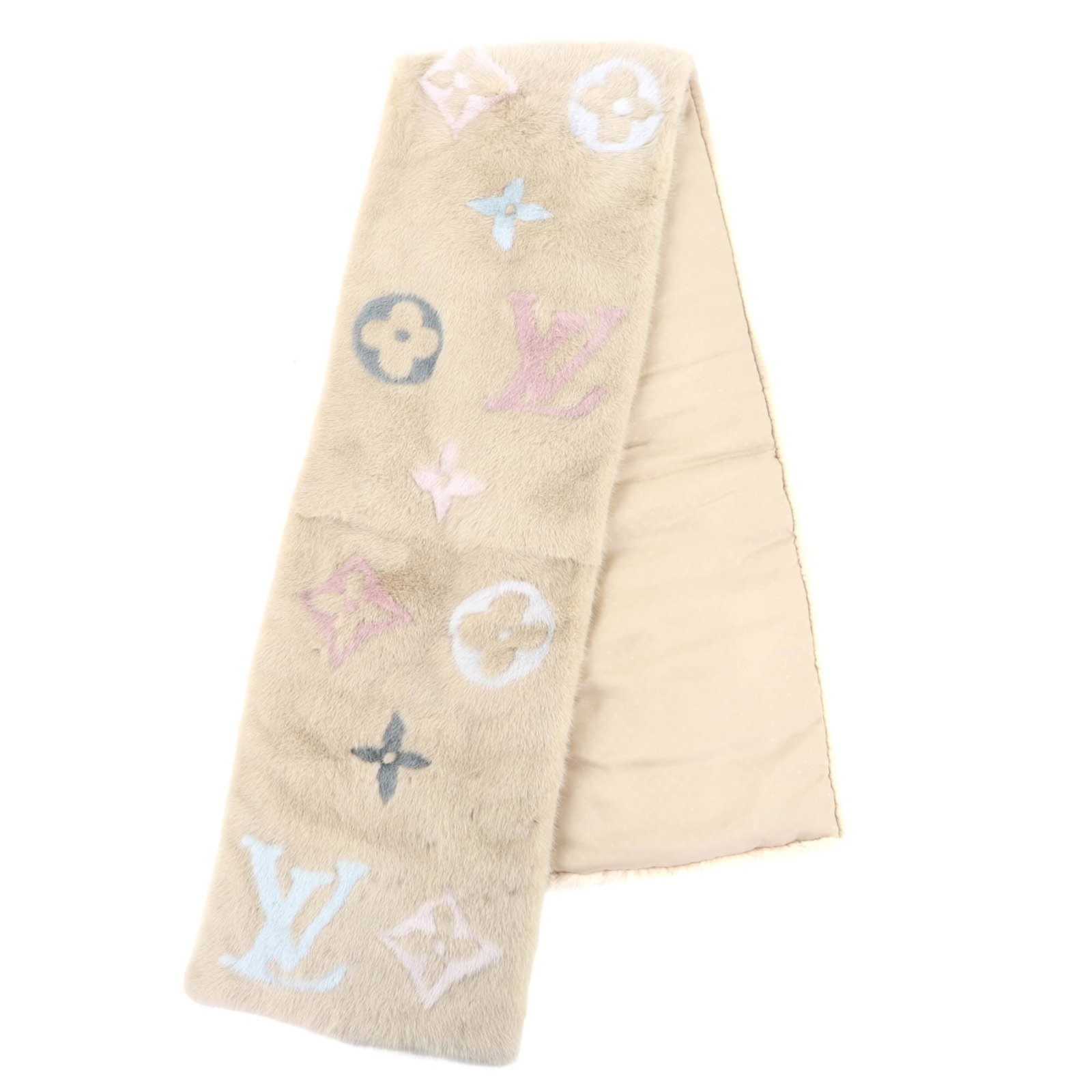 Silk Fur Stole by Louis Vuitton (1 of 8)