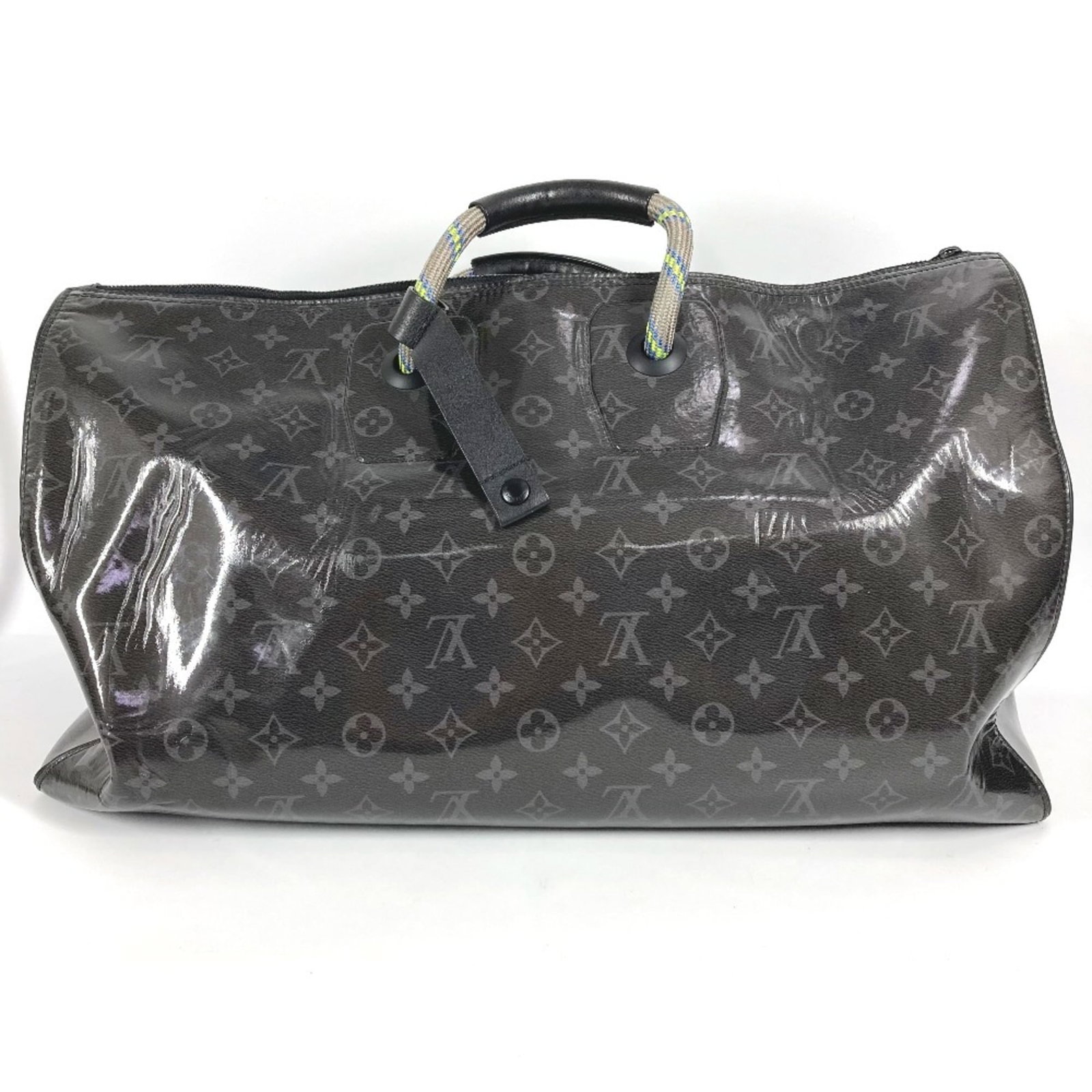 Boston Monogram Bag Vuitton Louis Eclipse Shoulder - 3