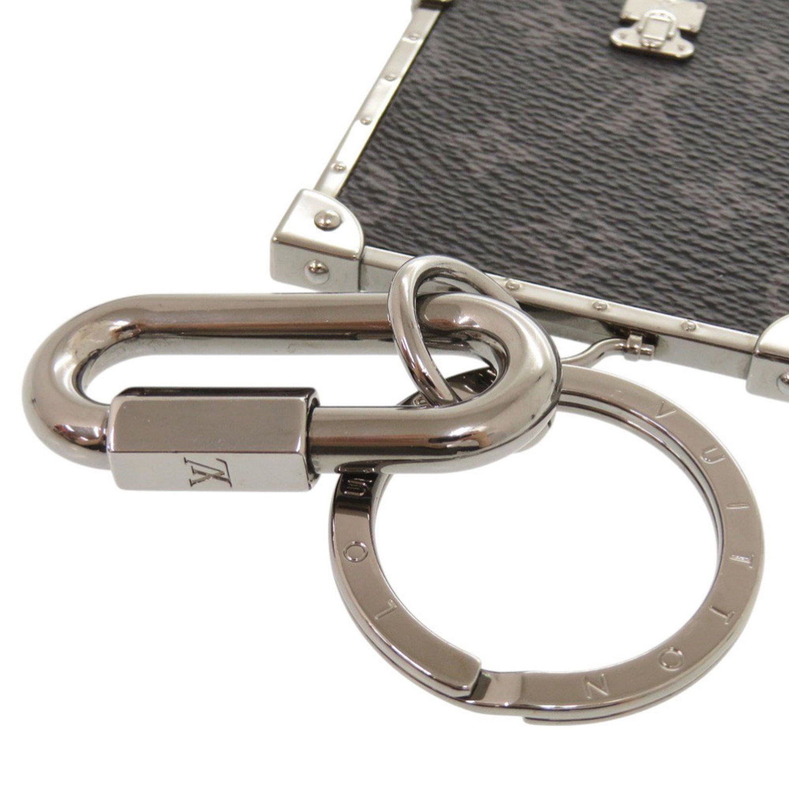 Metal Monogram Keyring Louis Vuitton Eclipse - 4