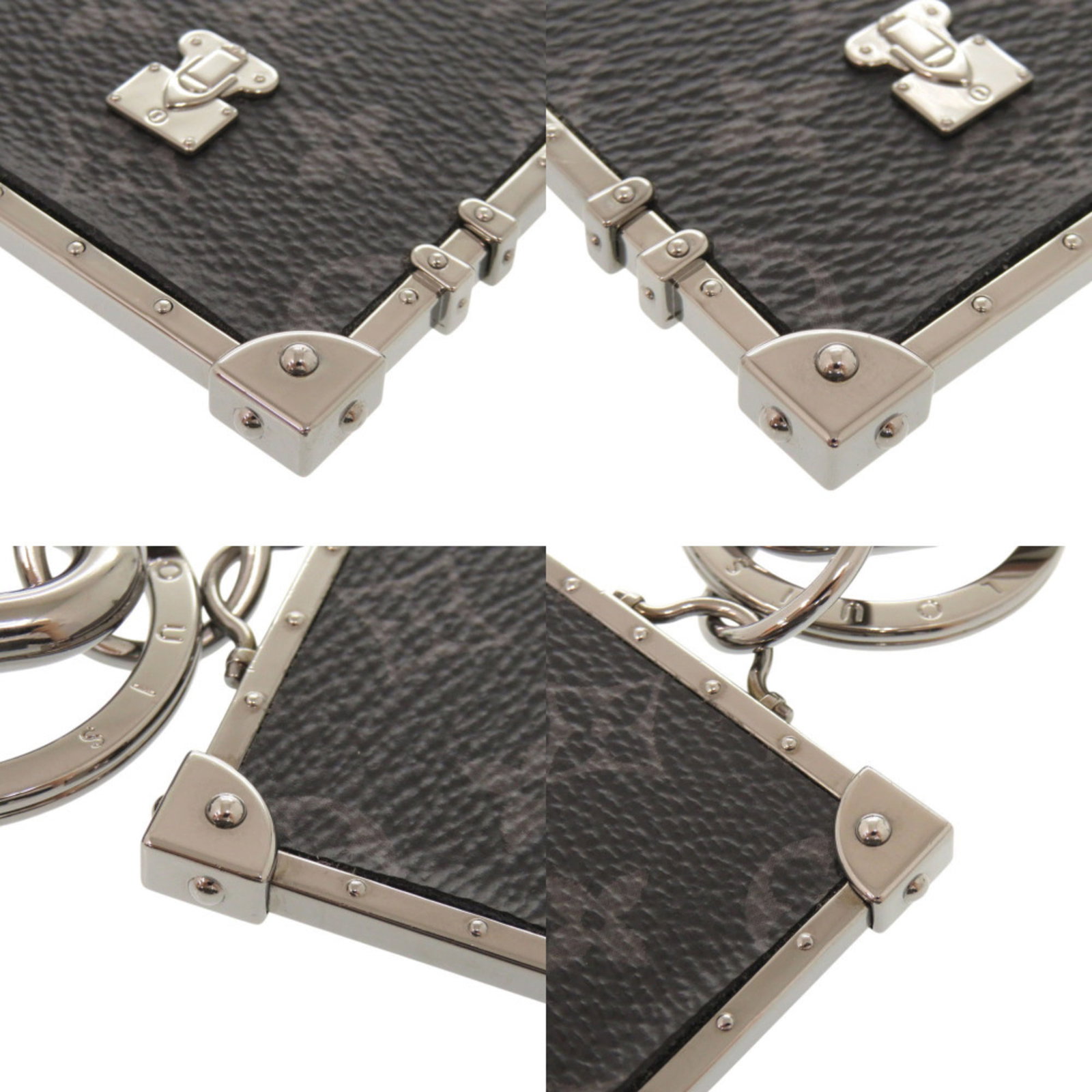 Metal Monogram Keyring Louis Vuitton Eclipse - 9