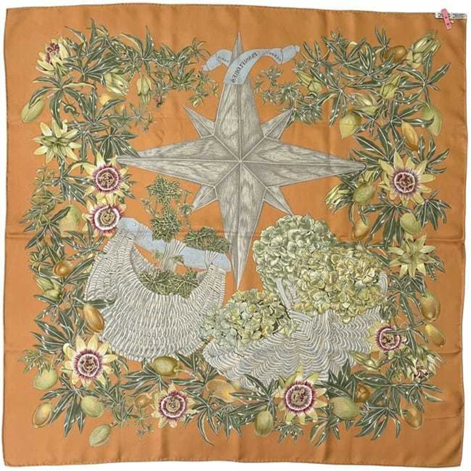 Silk Hermes Scarf - 3
