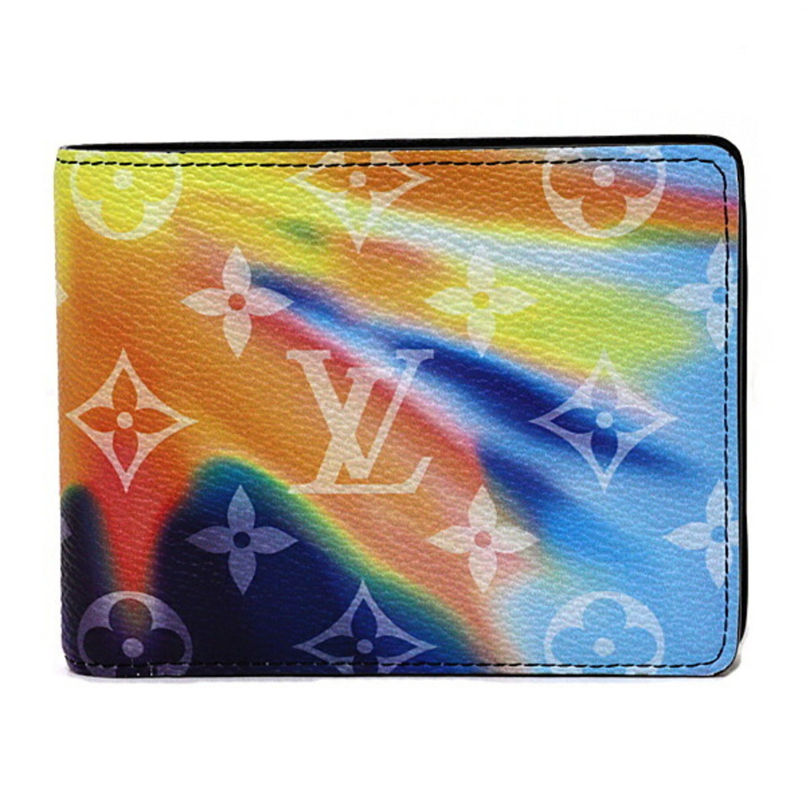 Canvas Leather Wallet Louis Vuitton Bi Fold: Canvas Leather Wallet Louis Vuitton Bi Fold Canvas Leather Wallet Louis Vuitton Bi Fold - A stylish and functional accessory, this bi-fold wallet features a unique canvas and leather design, character