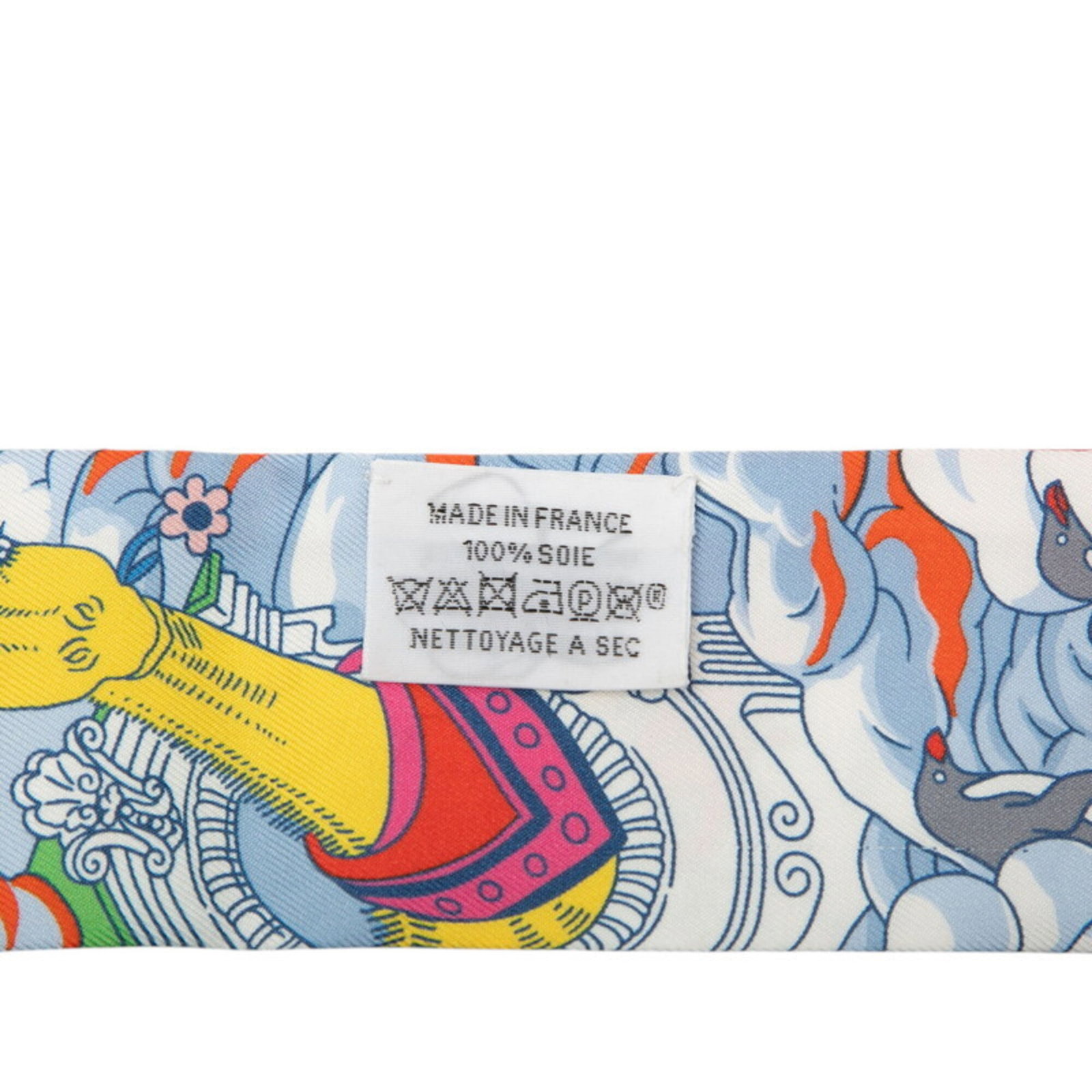 Silk Hermes Scarf - 5