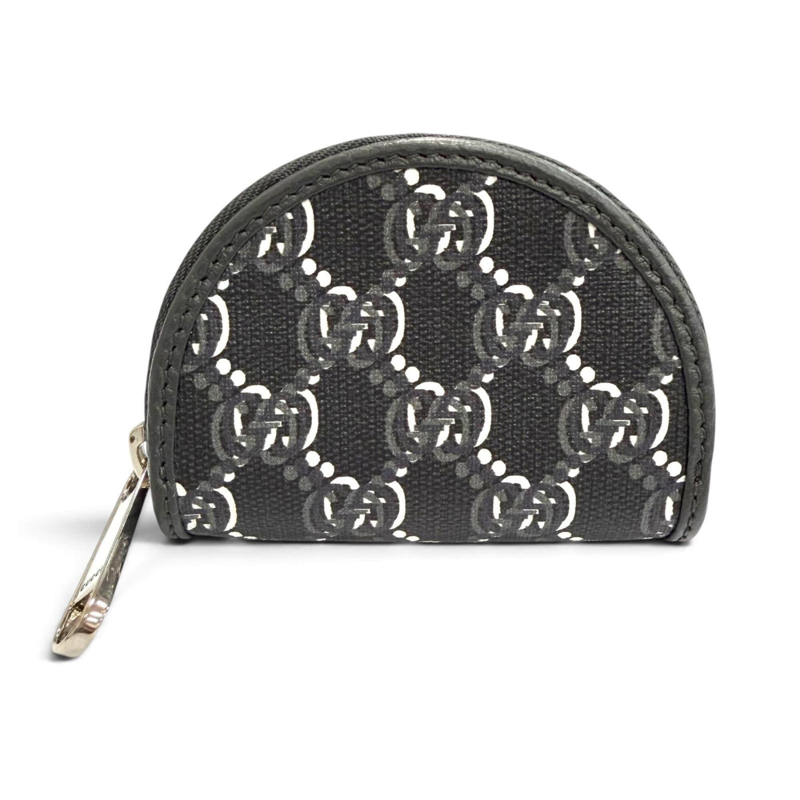 Gucci Coin Purse/ Coin Case: Gucci Coin Purse/ Coin Case Gucci's iconic coin purse/coin case is a sleek and sophisticated accessory, featuring a timeless black design that exudes luxury and elegance. Made from high-quality materi