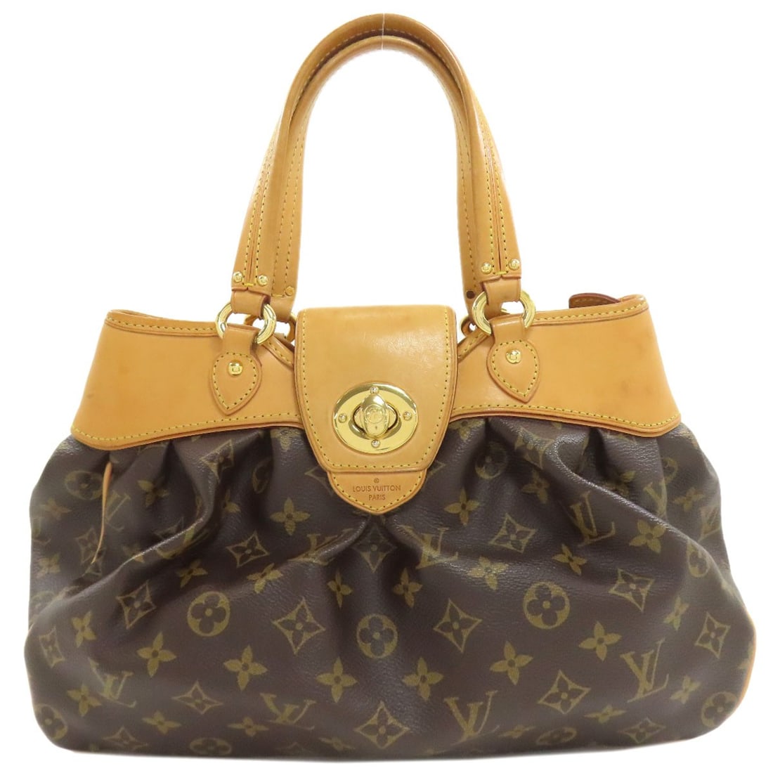 Canvas Monogram Handbag Pm Boesi Louis Vuitton: Canvas Monogram Handbag Pm Boesi Louis Vuitton Canvas Monogram Handbag Pm Boesi Louis Vuitton - A classic brown canvas handbag featuring the iconic Monogram pattern, this LOUIS VUITTON piece boasts a