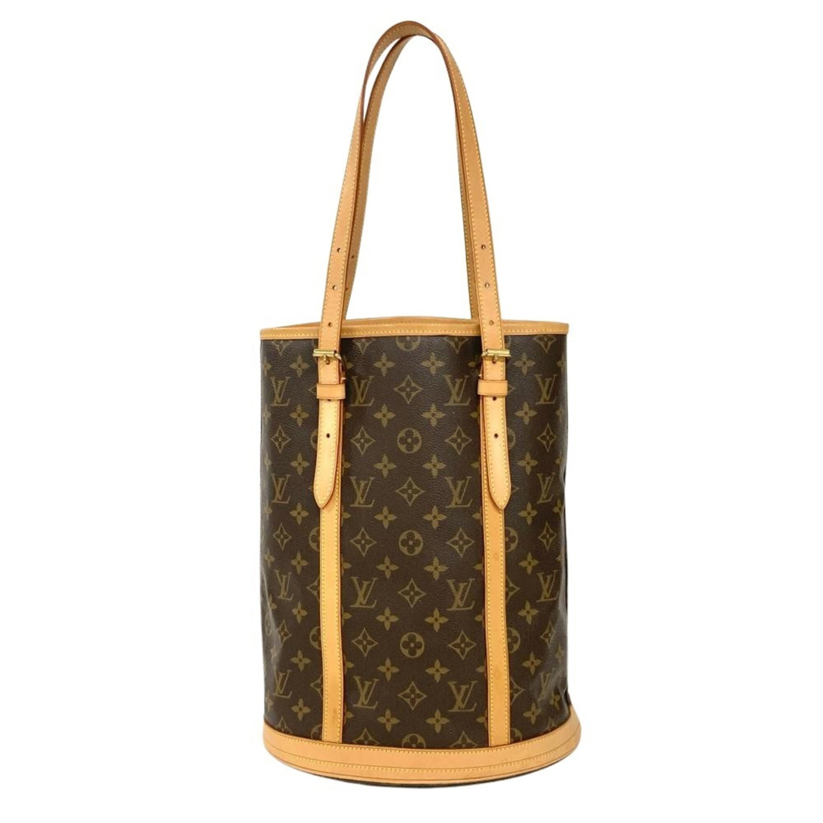 Louis Vuitton Monogram Tote: Louis Vuitton Monogram Tote Brown Louis Vuitton Monogram Tote Bag, 35cm x 27cm x 20cm. This iconic tote bag features the classic Louis Vuitton monogram pattern in a timeless brown hue, crafted from