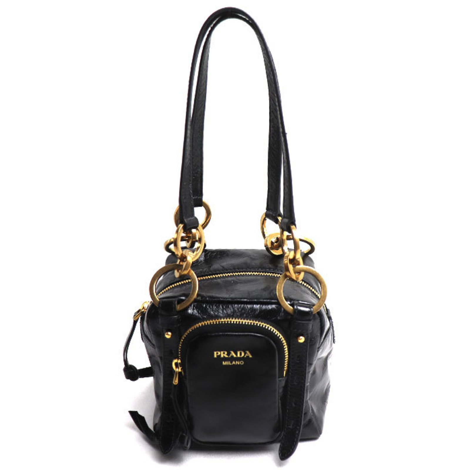 Handbag Leather Prada (1 of 6)