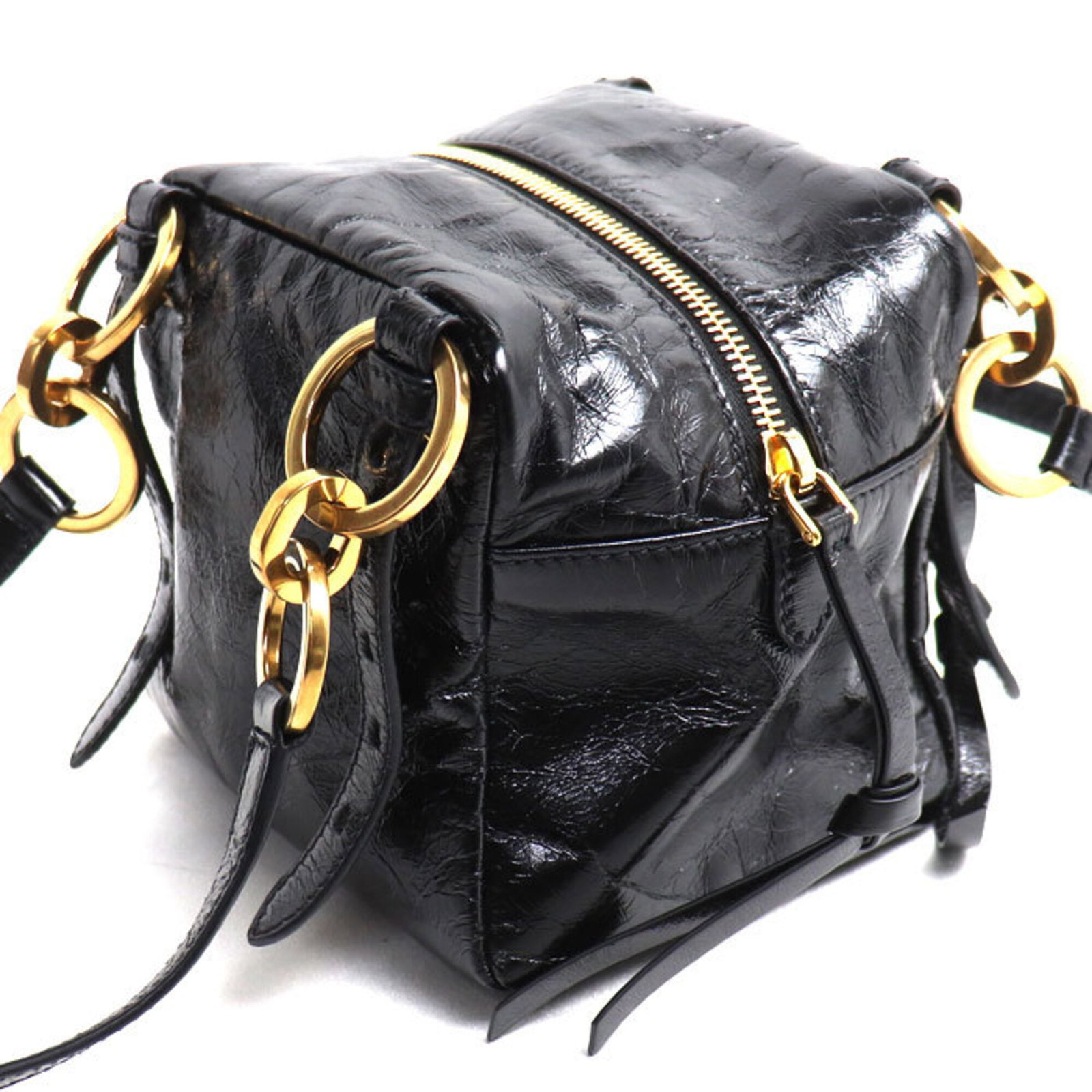 Handbag Leather Prada - 2