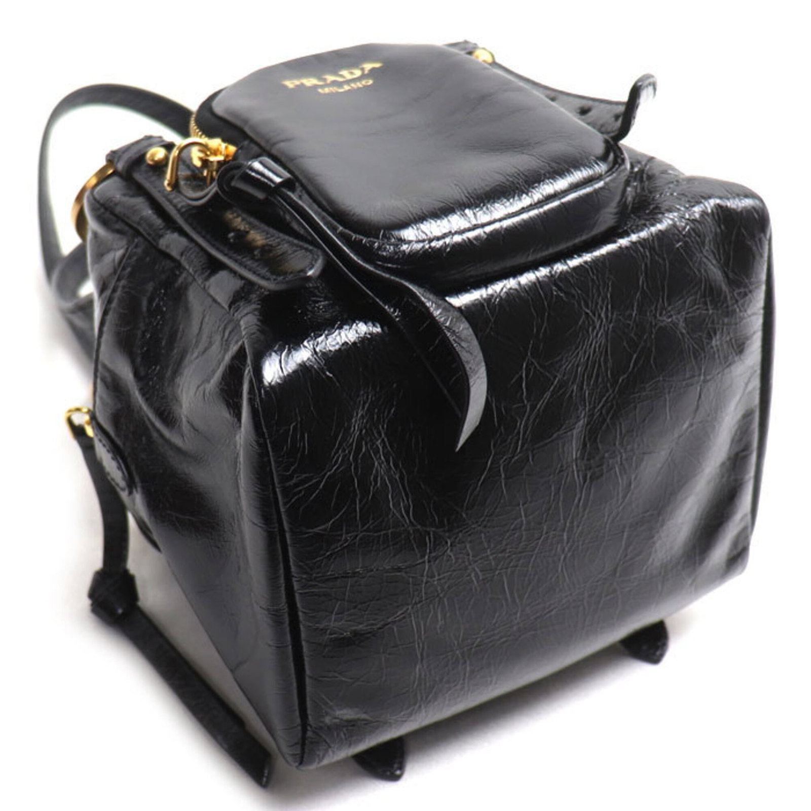 Handbag Leather Prada - 3