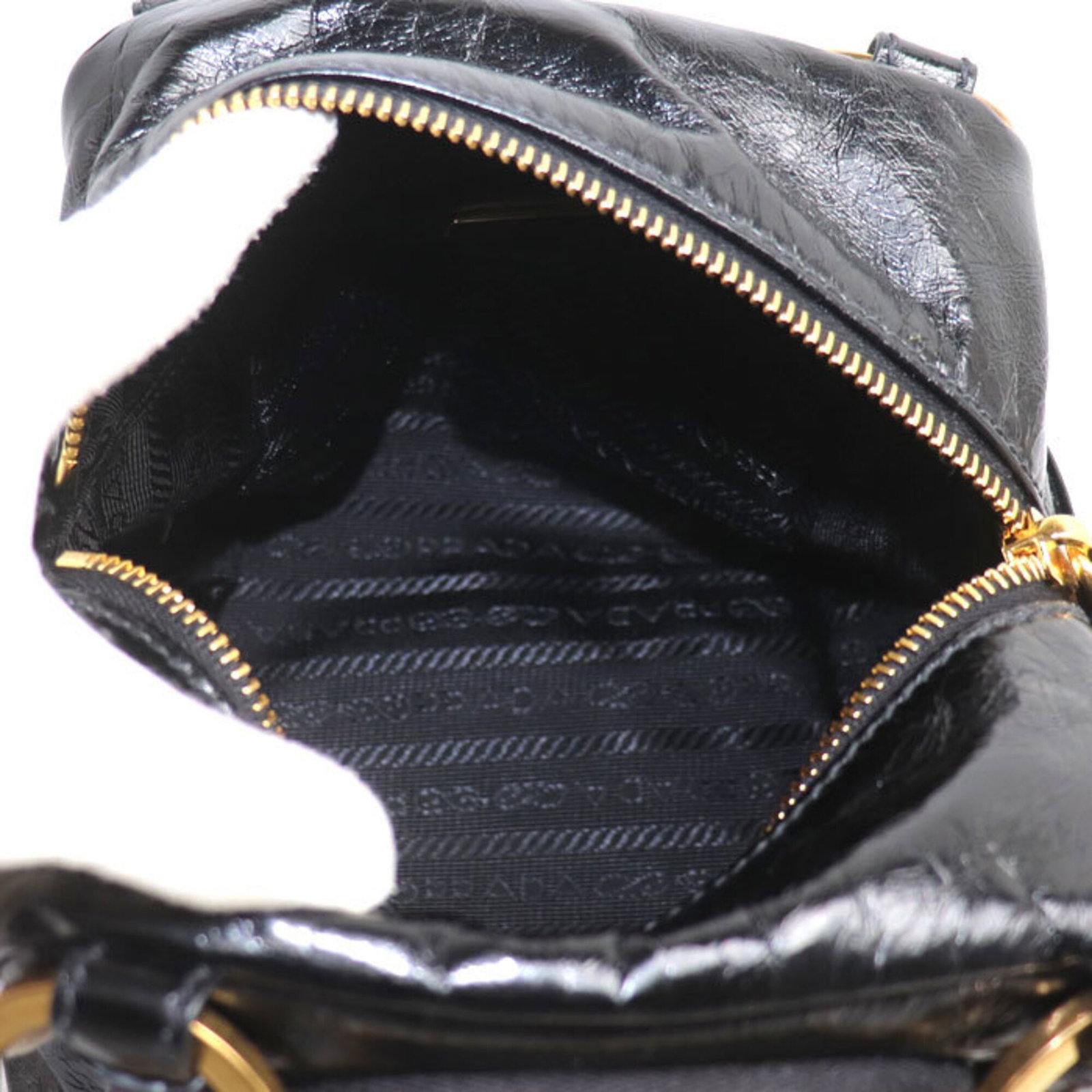 Handbag Leather Prada - 4