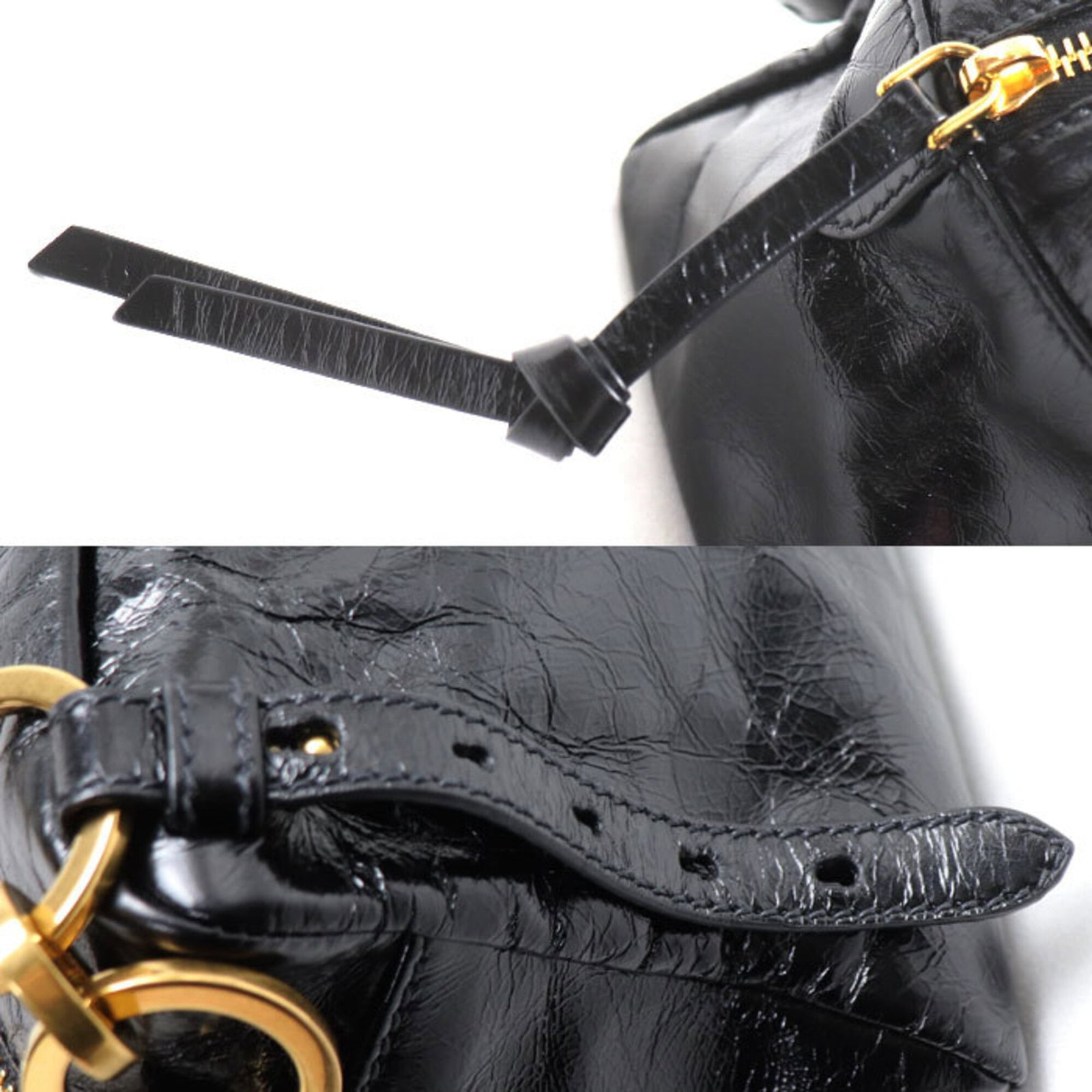Handbag Leather Prada - 5