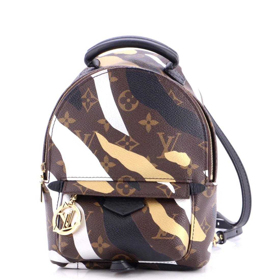Louis Vuitton Palm Springs Backpack Limited Edition LOL League of Legends: Louis Vuitton Palm Springs Backpack Limited Edition LOL League of Legends Brown Louis Vuitton Palm Springs Backpack Limited Edition features a canvas coated exterior with a brown color, measuring 8"