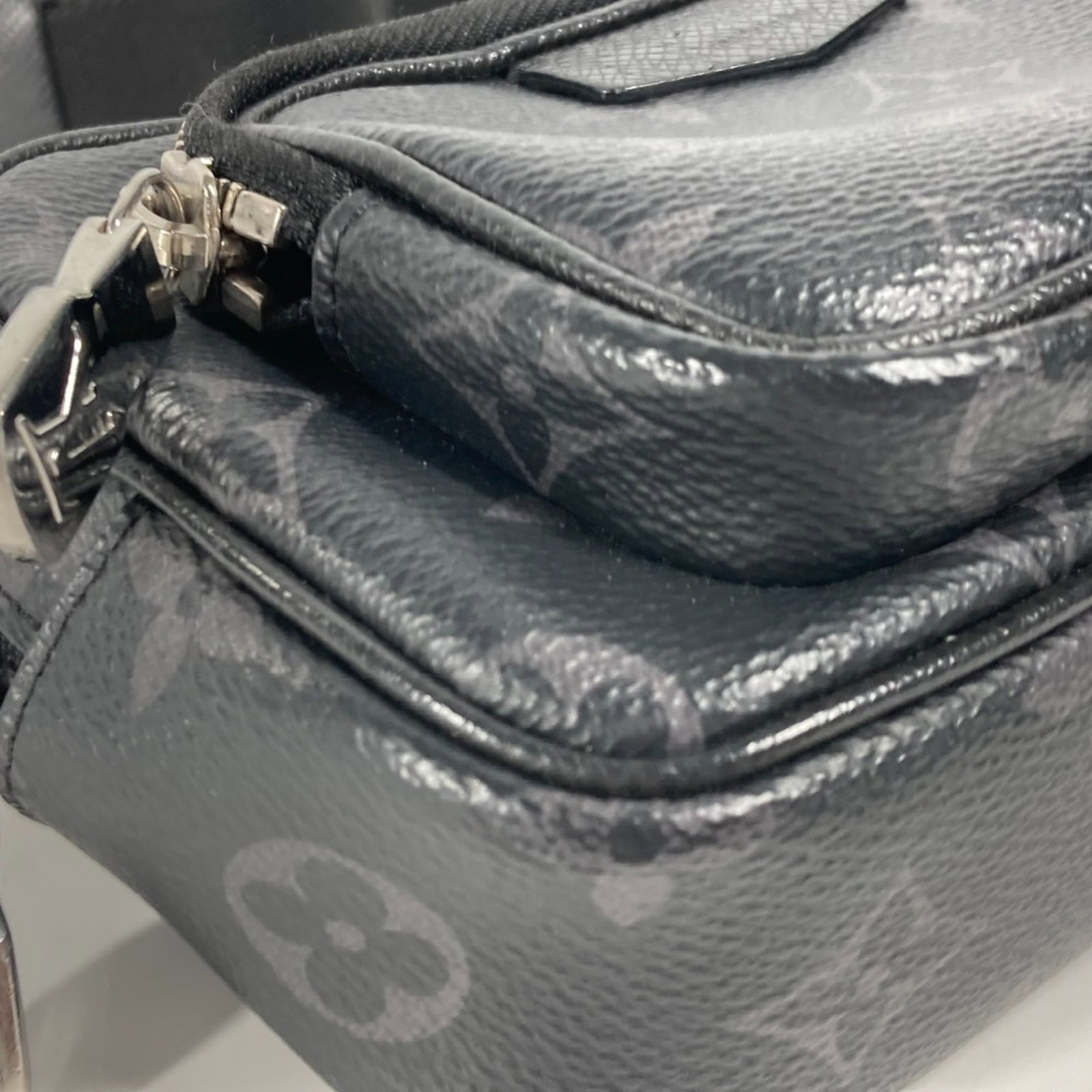 Monogram Eclipse Vuitton Bag Shoulder Louis - 6