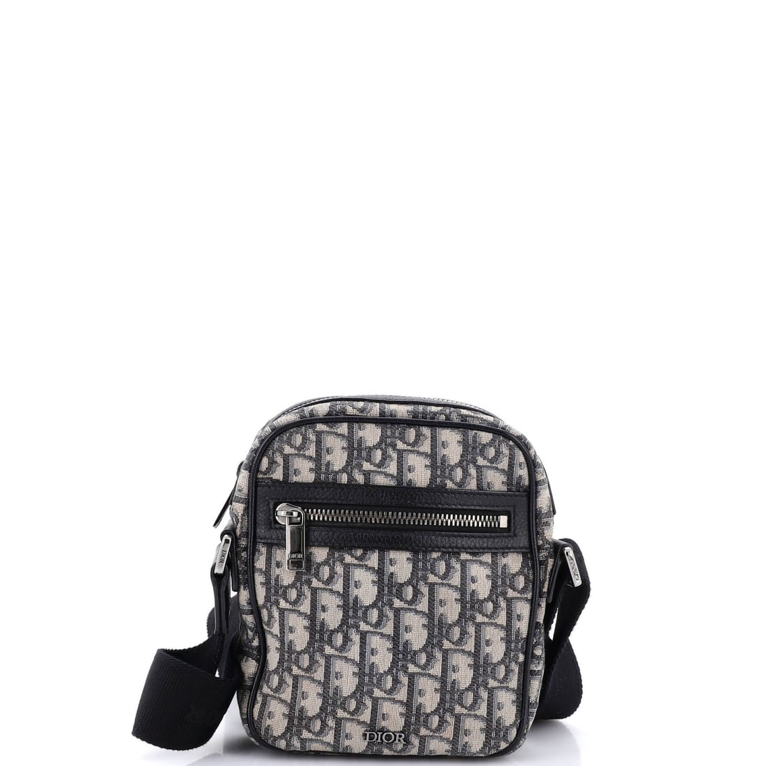Canvas Oblique Messenger Pouch Dior Christian: Canvas Oblique Messenger Pouch Dior Christian Canvas Oblique Messenger Pouch Dior Christian - A stylish and functional cross-body bag with a canvas exterior in a beautiful blue hue. Measuring 7"