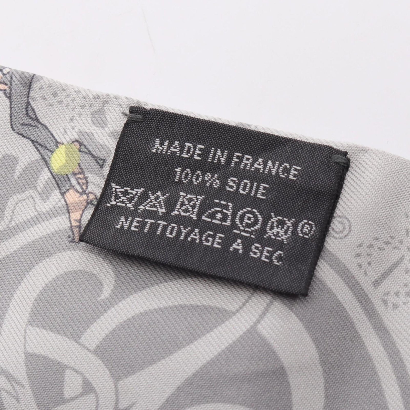 Silk Hermes Scarf - 5