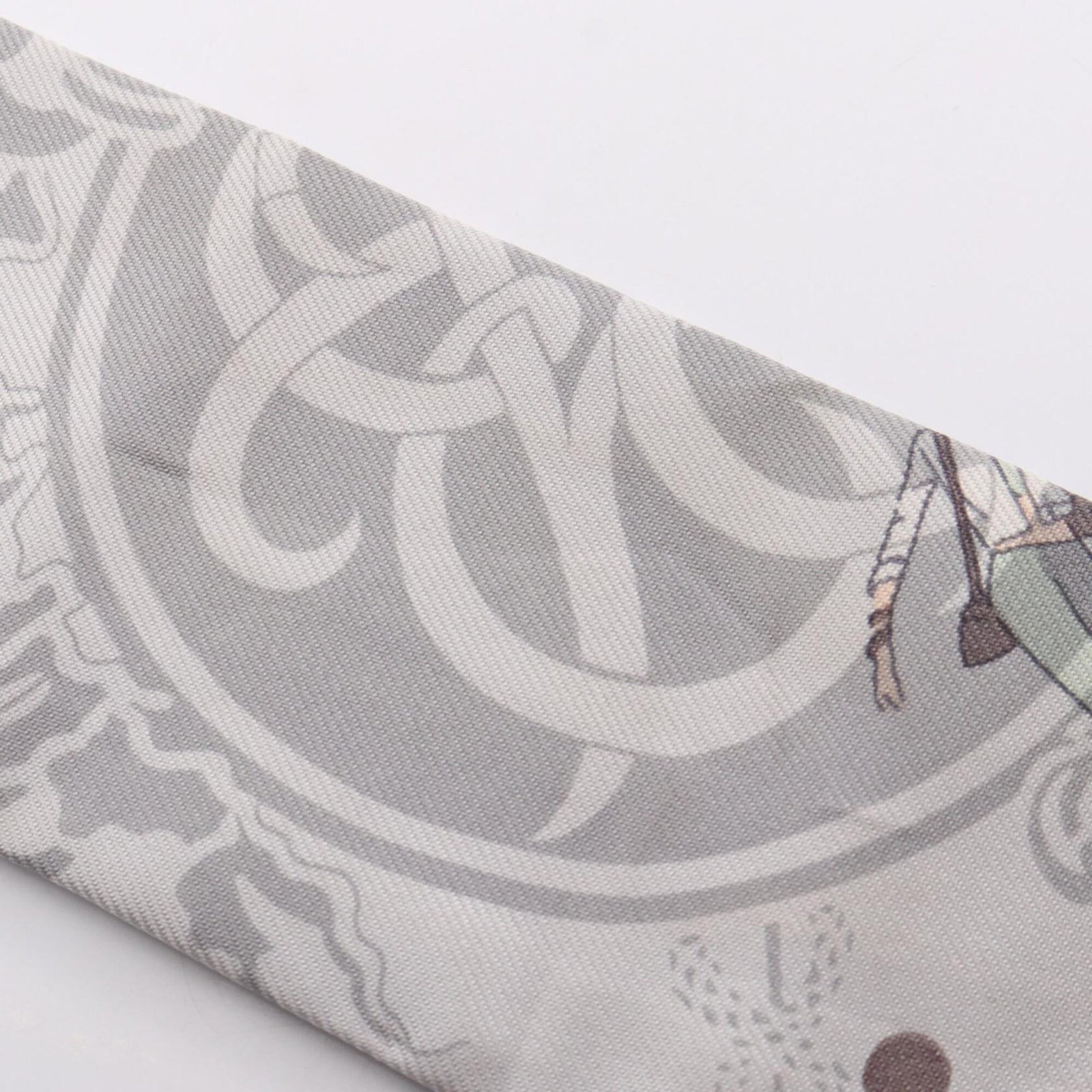 Silk Hermes Scarf - 6